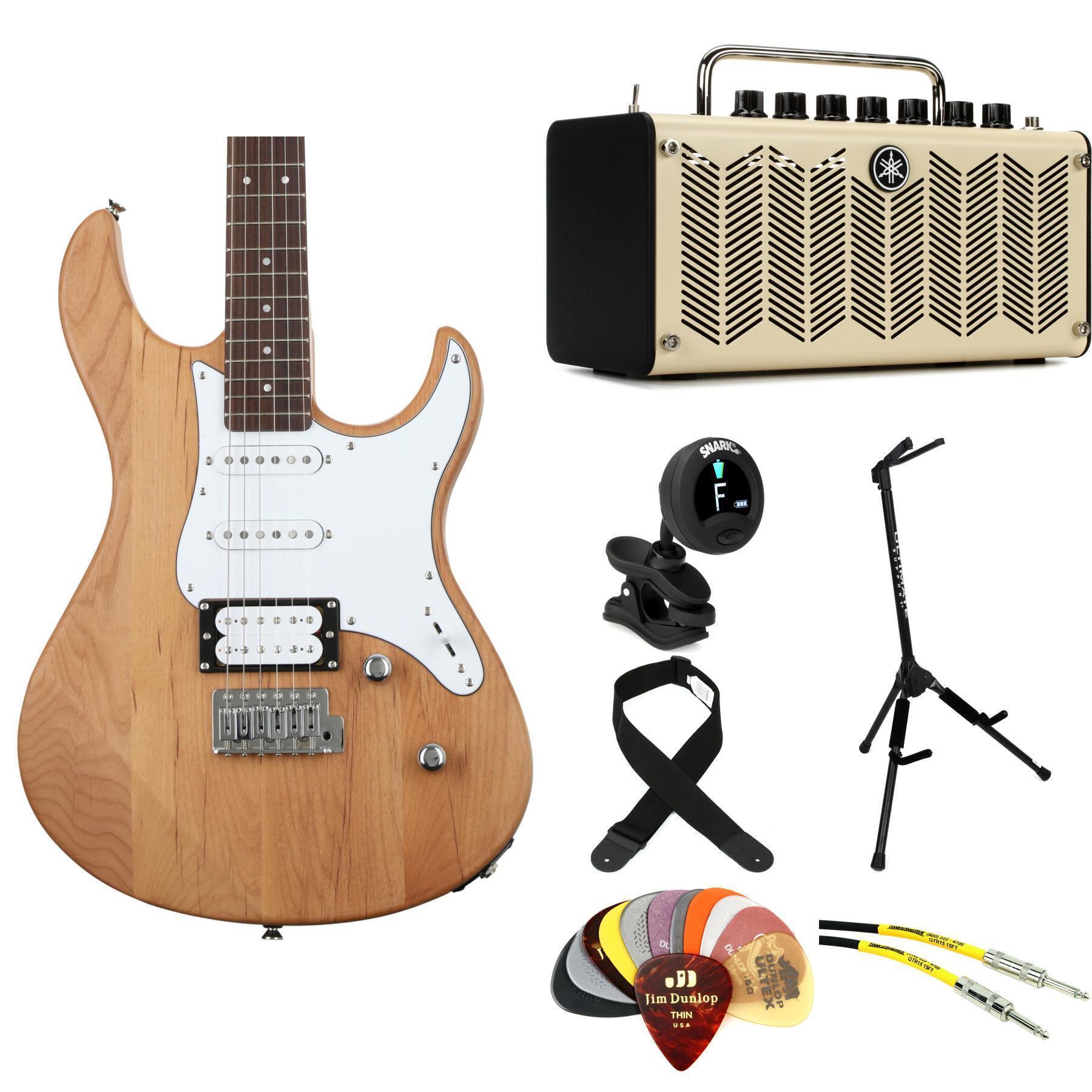 Yamaha PAC112V Pacifica and THR5 Amp Bundle - Natural