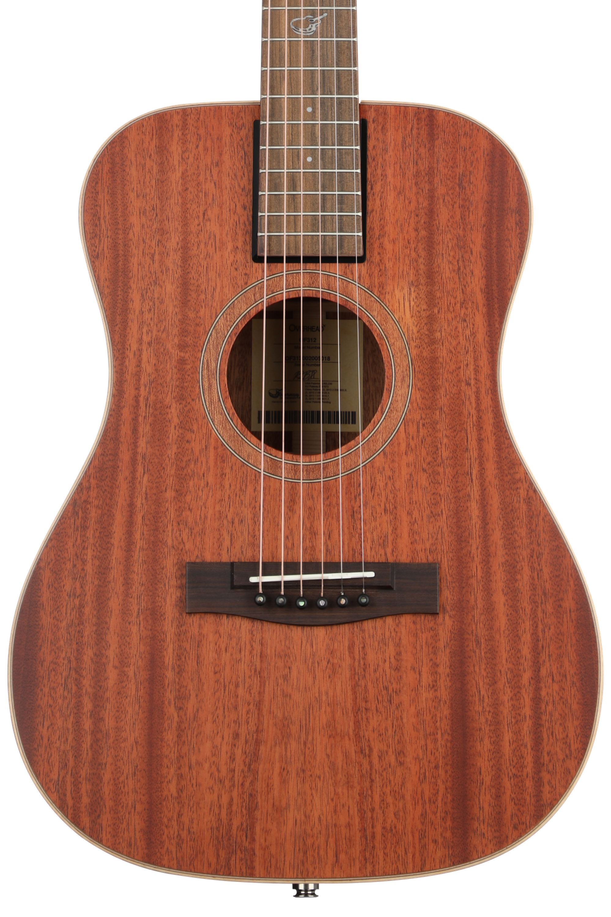 Journey Instruments OF312 Overhead + Solid Mahogany Acoustic