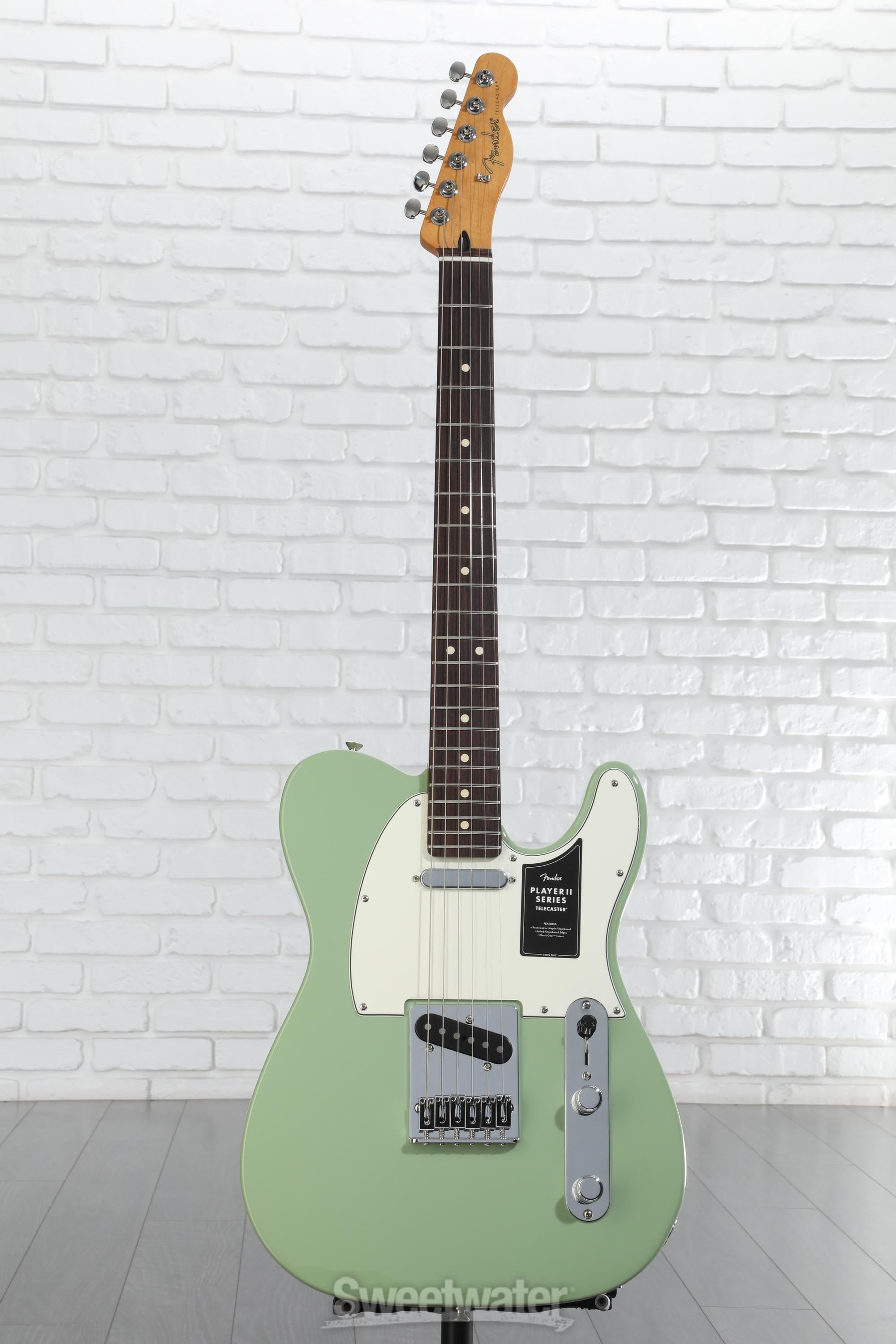 ギター Fender Player II Telecaster Birch Green Fender Player II Telecaster Electric Guitar Birch Green