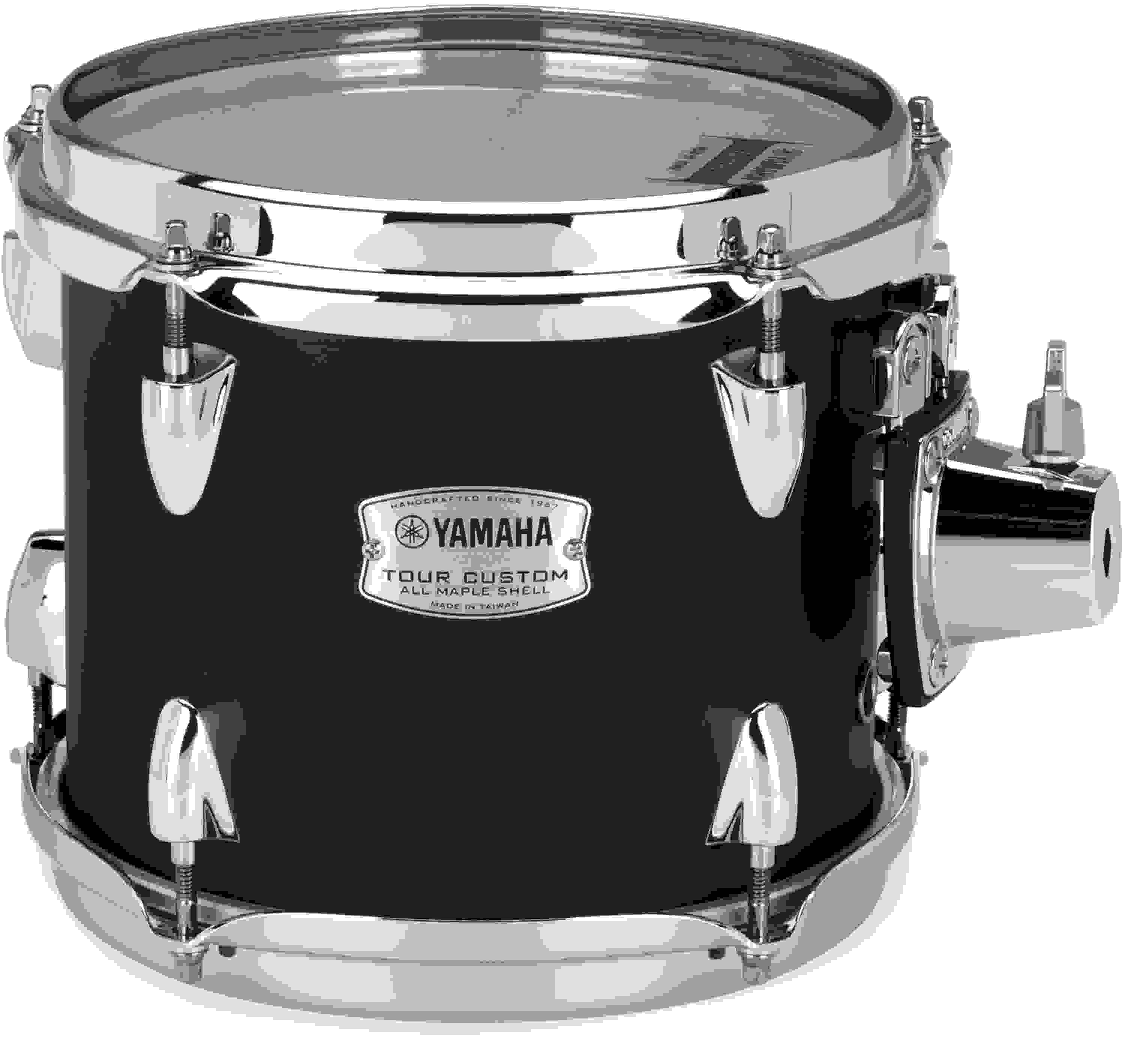 Yamaha TMT-0807 Tour Custom Mounted Tom - 8 x 7 inch - Licorice Satin