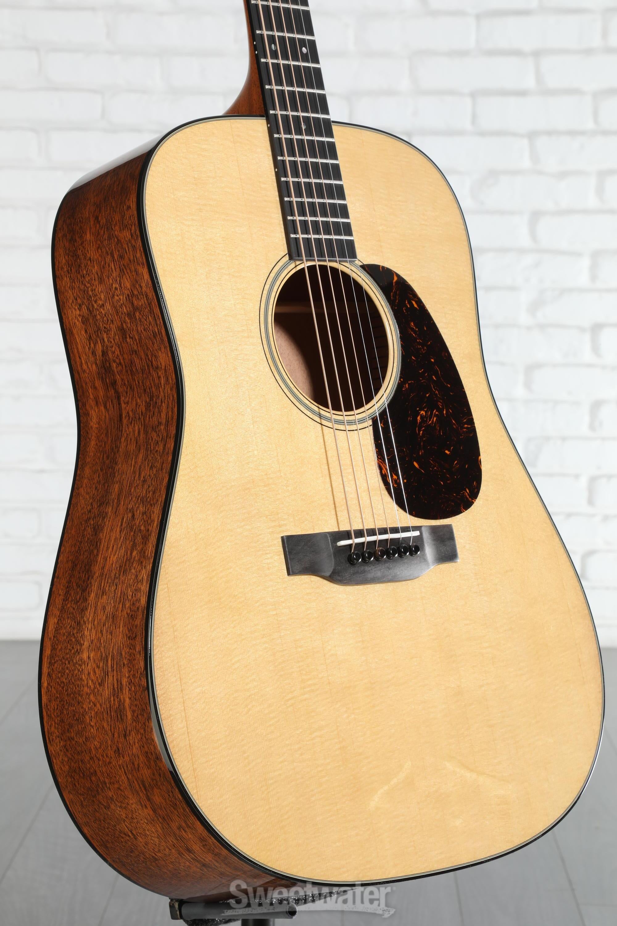 Martin D-18 Standard Series Acoustic Guitar - Natural with Aging