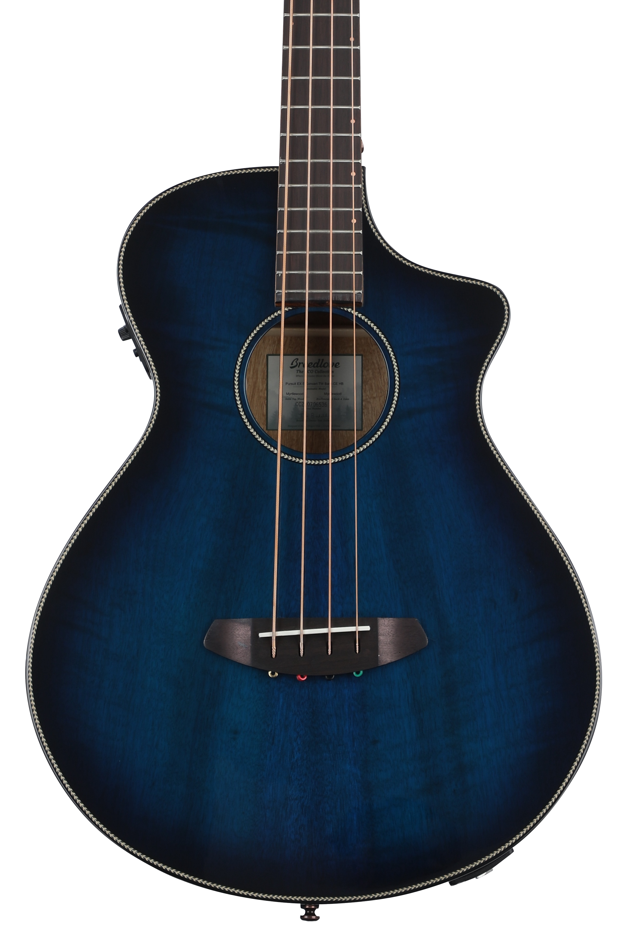 Breedlove ECO Pursuit Exotic S Concert CE Acoustic-electric Bass