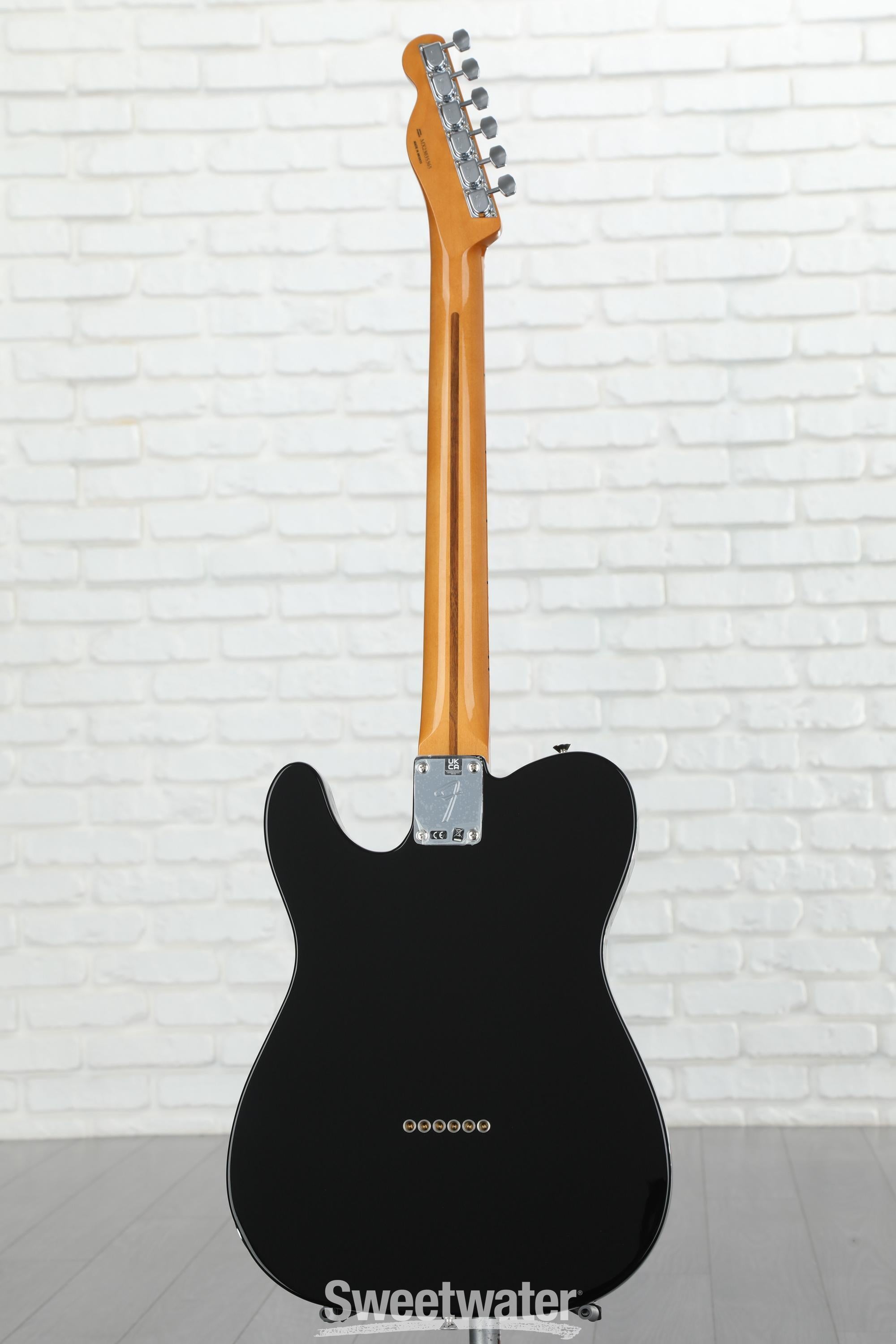 Fender Vintera II '60s Telecaster Thinline Electric Guitar - Black