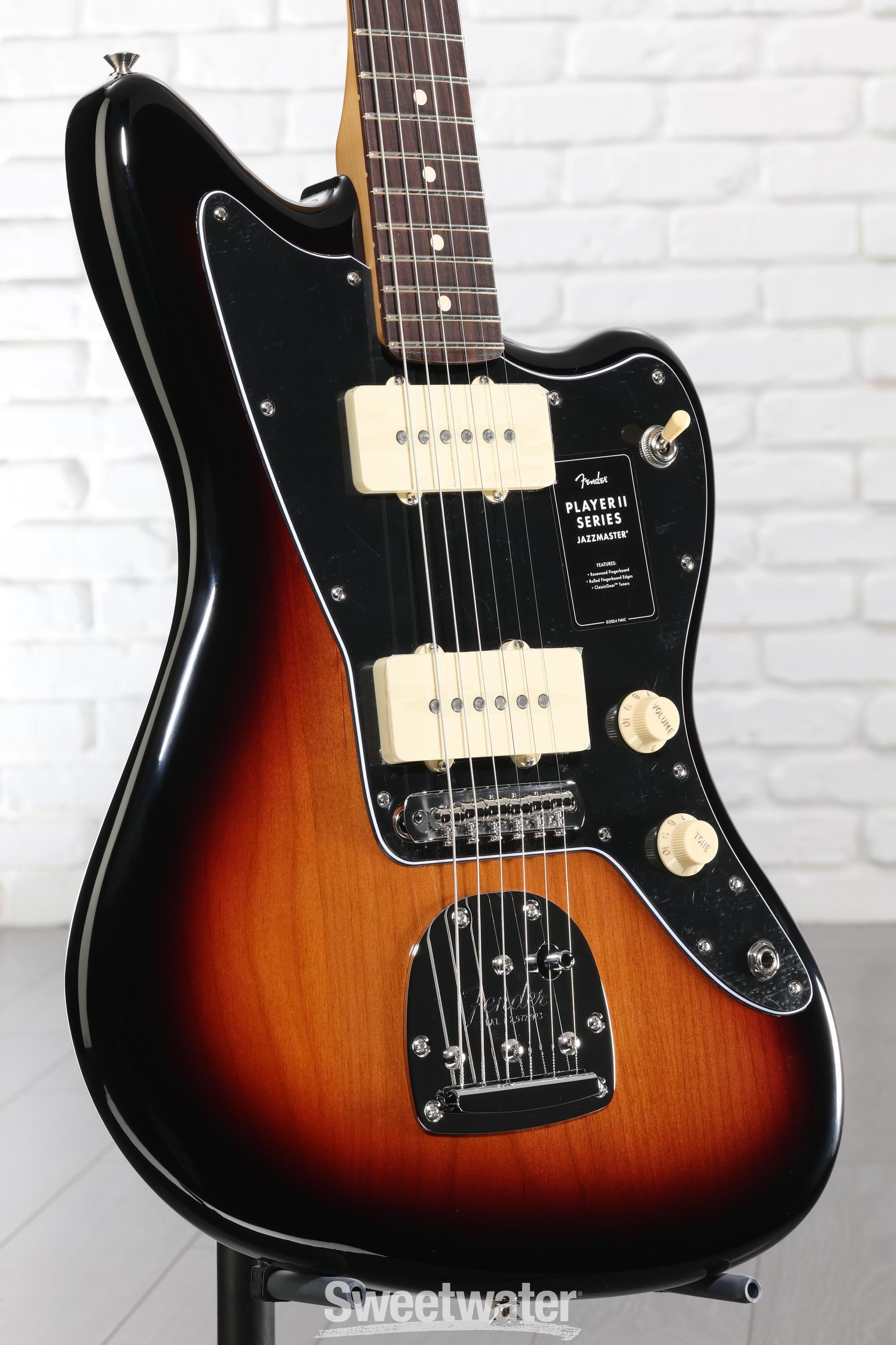 Fender Player II Jazzmaster Electric Guitar - 3-color Sunburst