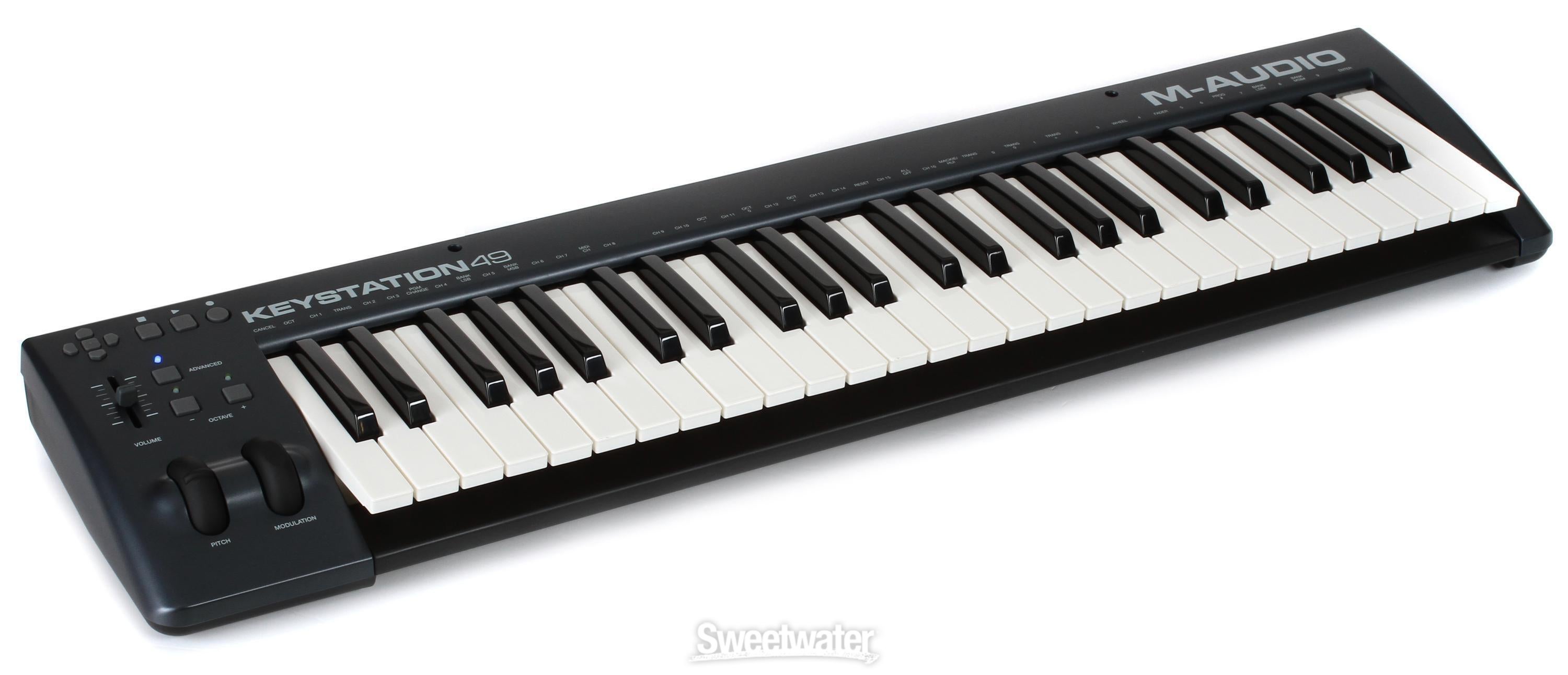 M-Audio Keystation 49 Keyboard Controller Reviews | Sweetwater