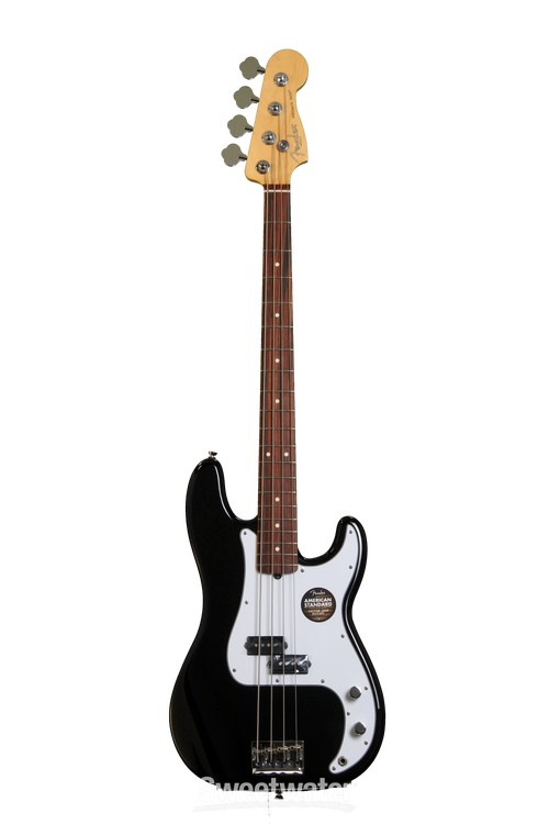 Fender American Standard Precision Bass - Black, Rosewood