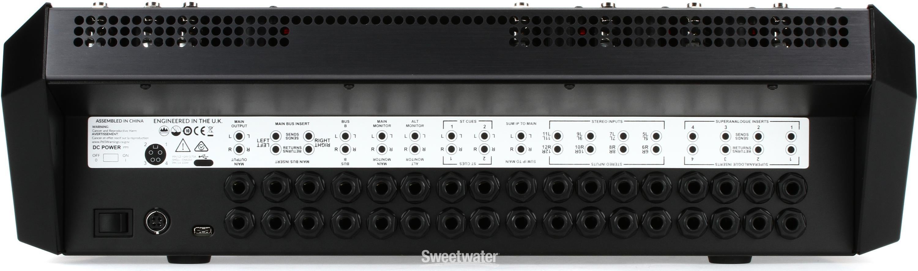 Solid State Logic BiG SiX 18-input Desktop Analog Mixer and