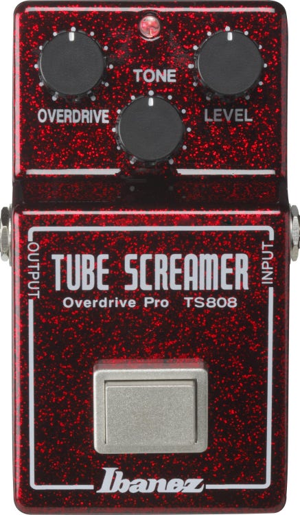 Ibanez TS808 40th Anniversary Tube Screamer Overdrive Pedal  