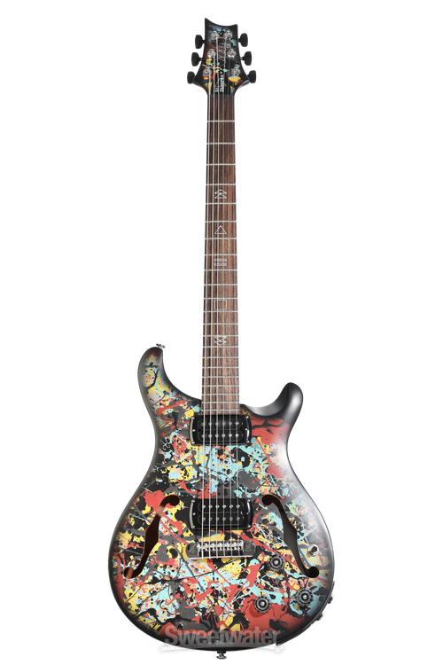 PRS SE Ed Sheeran Hollowbody I Piezo Baritone Electric Guitar - Cosmic Splash