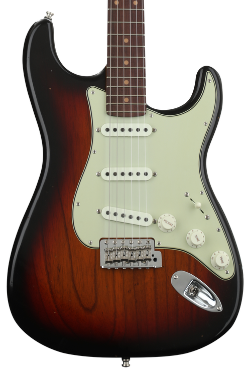 Fender Custom Shop GT11 Journeyman Relic Stratocaster - 3-Tone Sunburst -  Sweetwater Exclusive