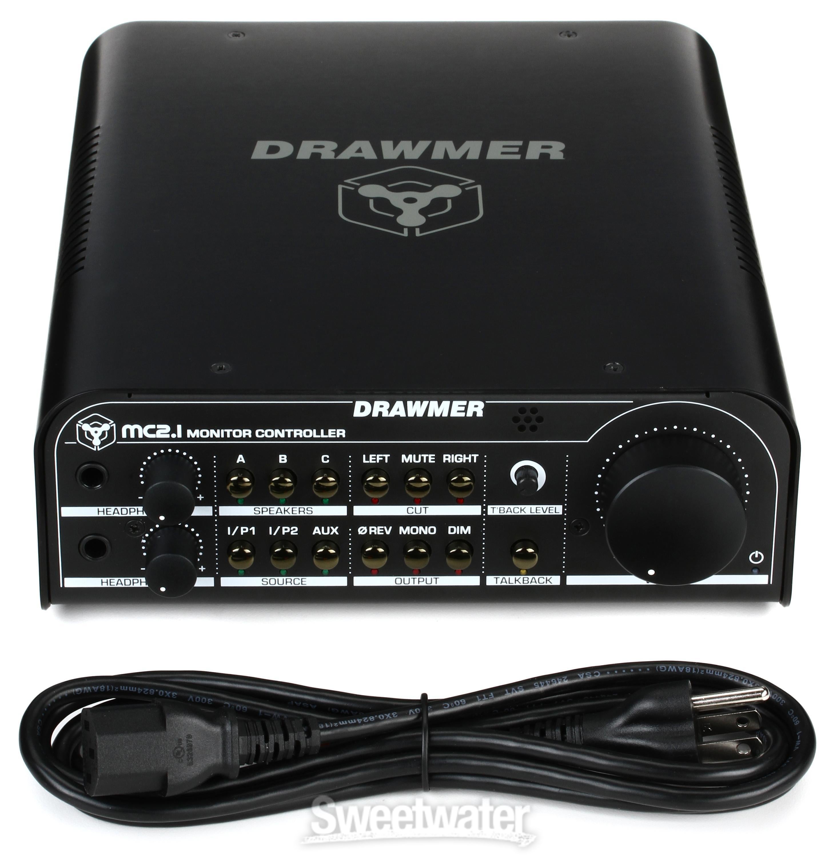 Drawmer MC2.1 Desktop Monitor Controller | Sweetwater
