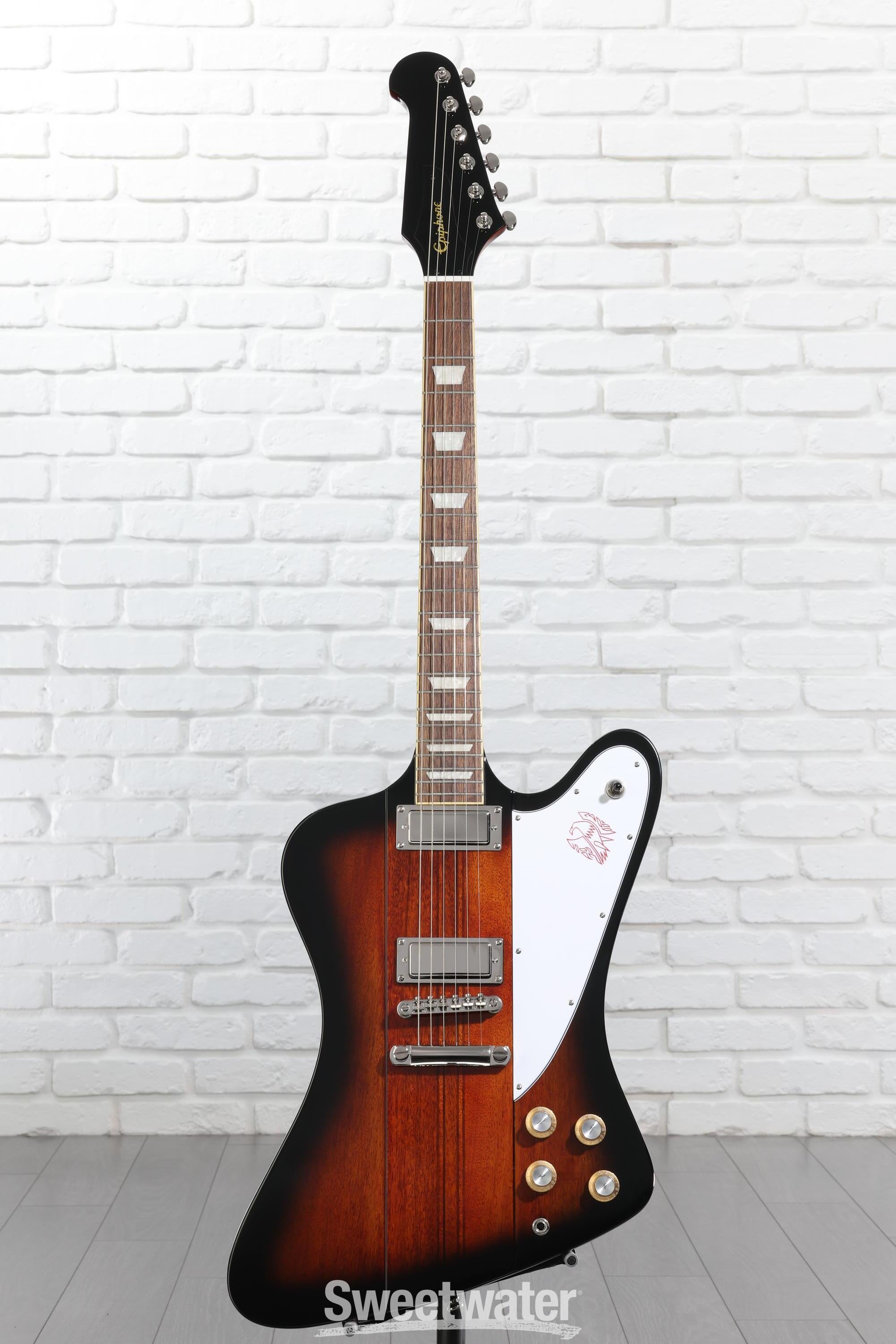 epiphone Firebird Vintage Sunburst　エピフォン Epiphone Firebird Electric Guitar - Vintage Sunburst | Sweetwater
