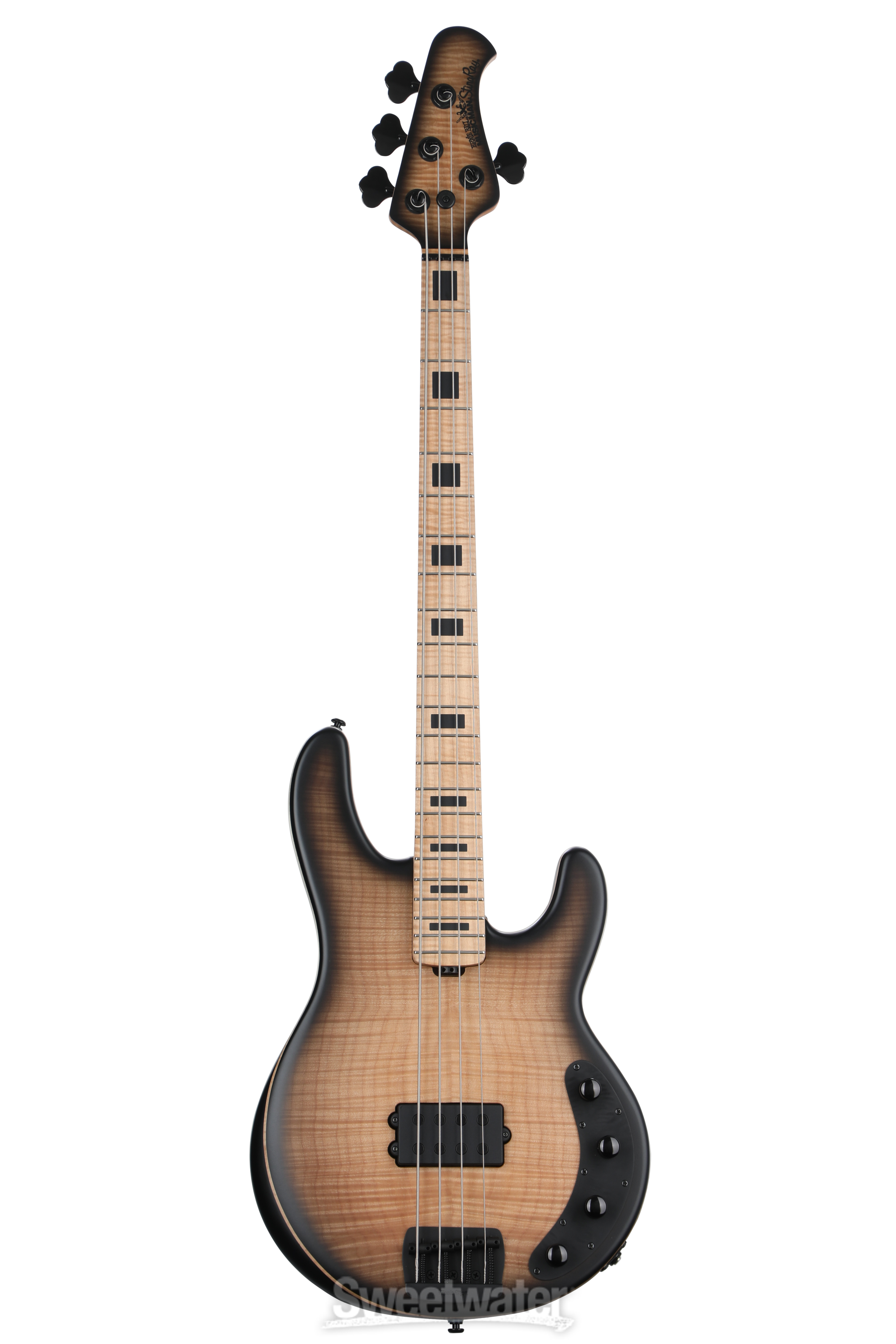 MusicMan StingRay Special Bass H In Frost Green Pearl Maple Neck - Foto 3