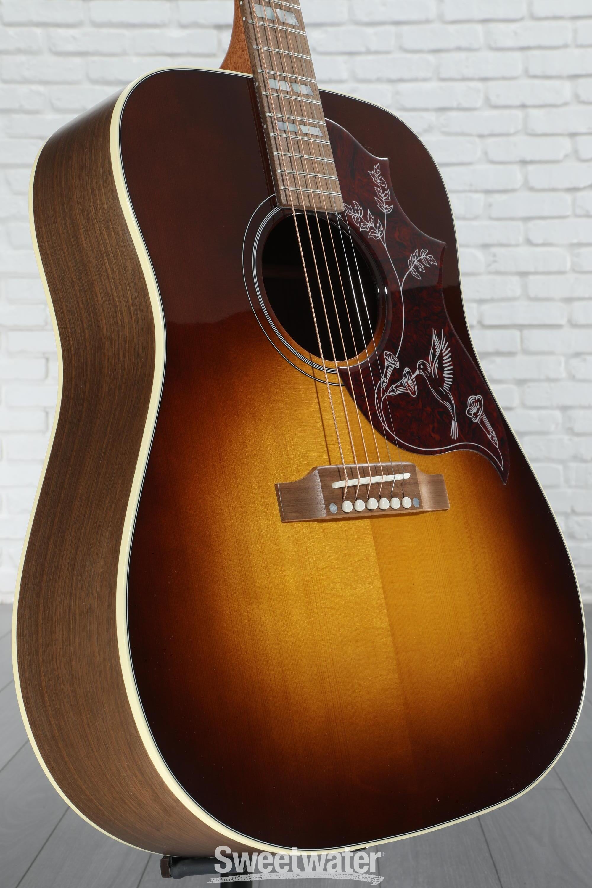 Gibson Acoustic Hummingbird Studio Walnut Acoustic-electric Guitar - Walnut Burst