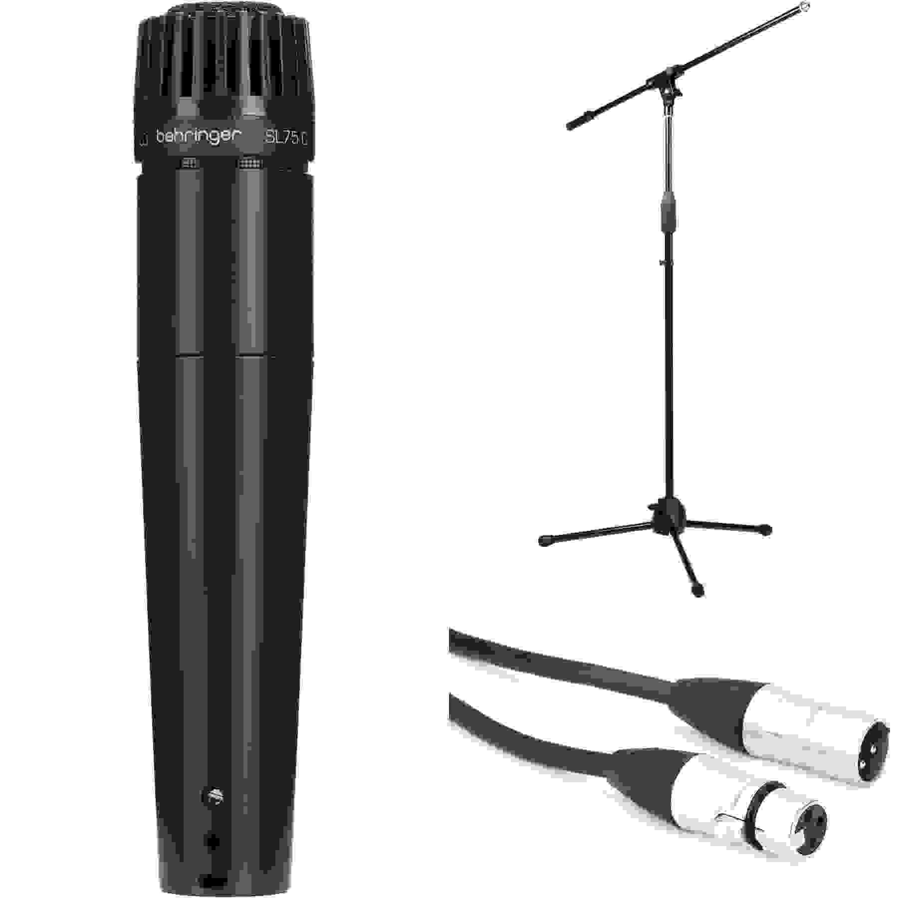 Behringer SL 75C Dynamic Cardioid Microphone with Stand and Cable