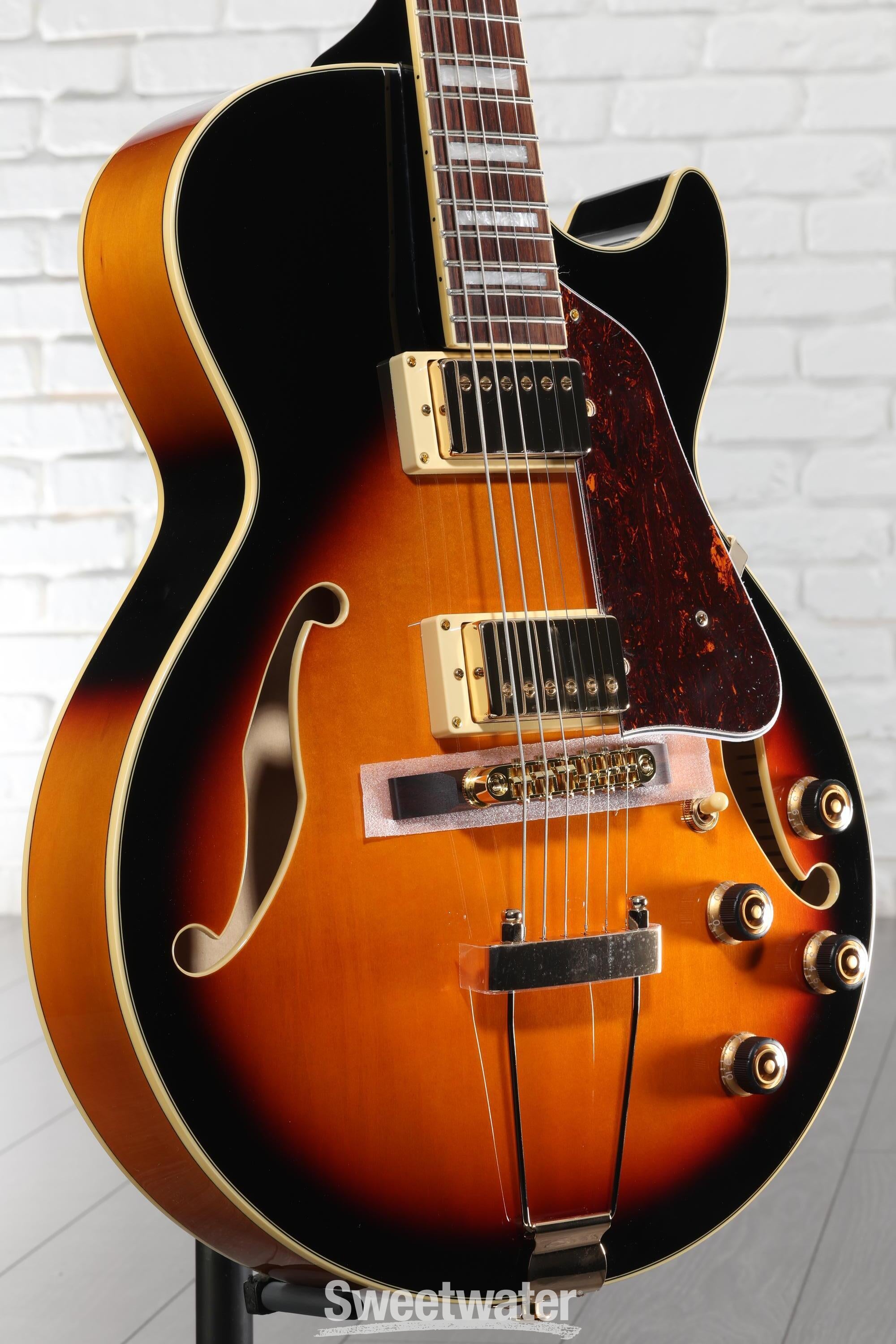 Ibanez ARTCORE AG75 BS ブラウンサンバースト フルアコ Amazon.com: Ibanez AG75BS Artcore Hollowbody Electric Guitar