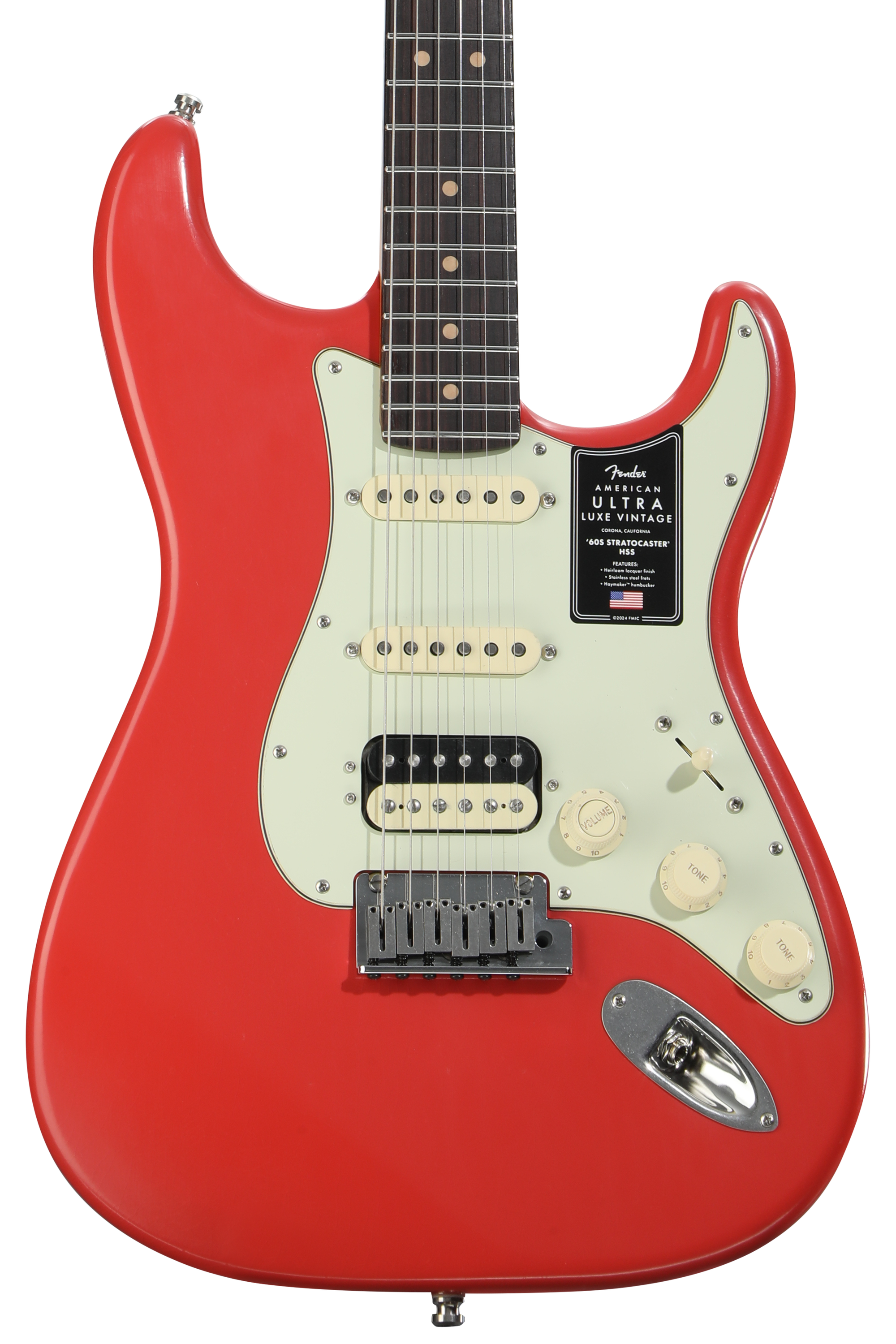 Fender American Ultra Luxe Vintage '60s Stratocaster HSS