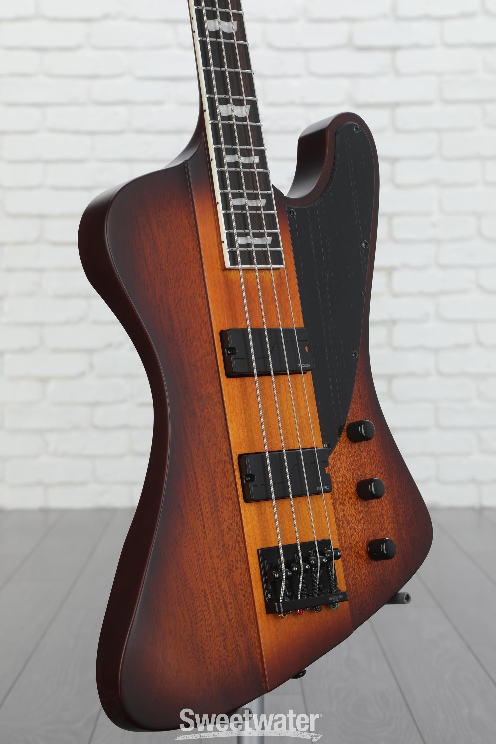 ユキ１００本PHOENIX LTD (ESP) Phoenix-1004, 4-String Bass Guitar, Tobacco