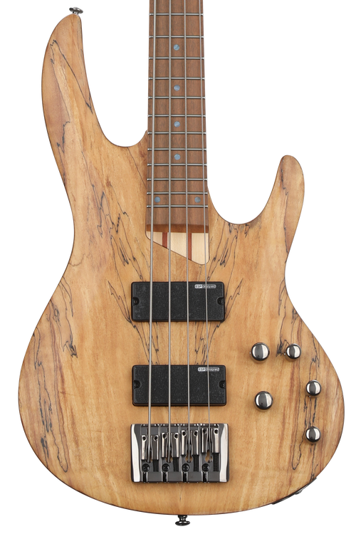 ベース ESP BassIV ESP LTD B-204SM Electric Bass Guitar - Natural Satin, Rosewood
