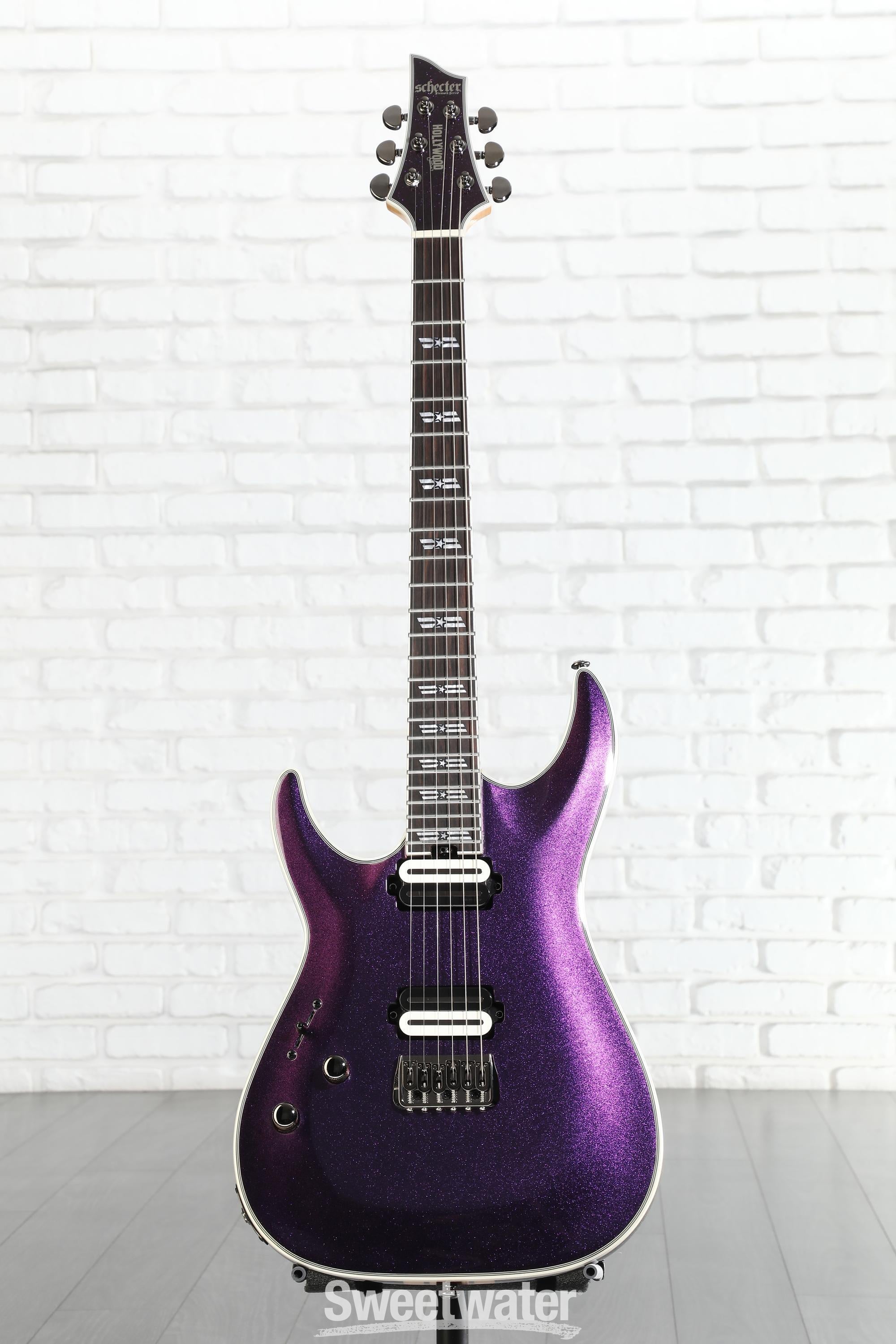 Schecter C-1 SLS Hollywood Left-handed Electric Guitar - Supernova