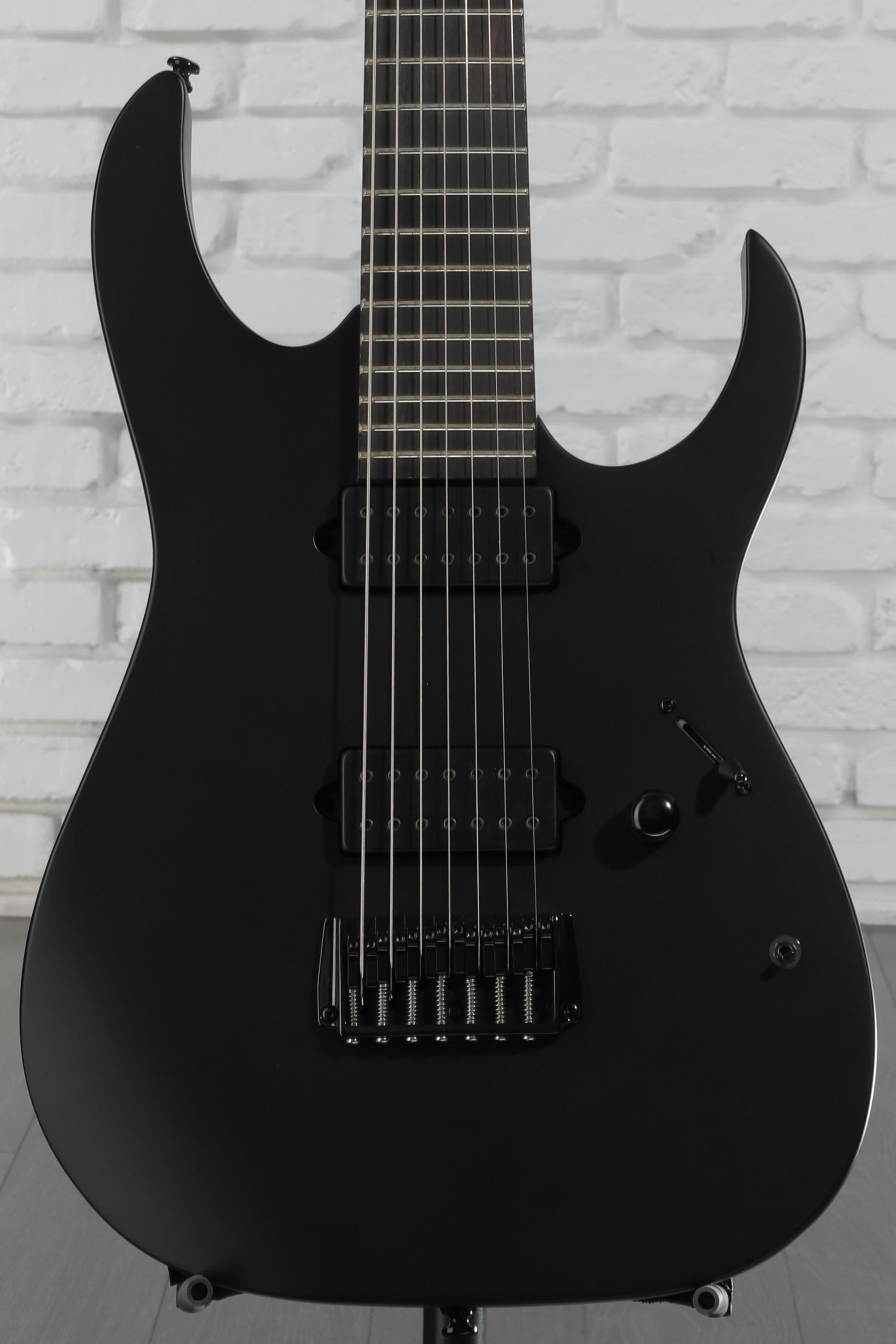 Ibanez Iron Label RGIXL7 - Black Flat | Sweetwater