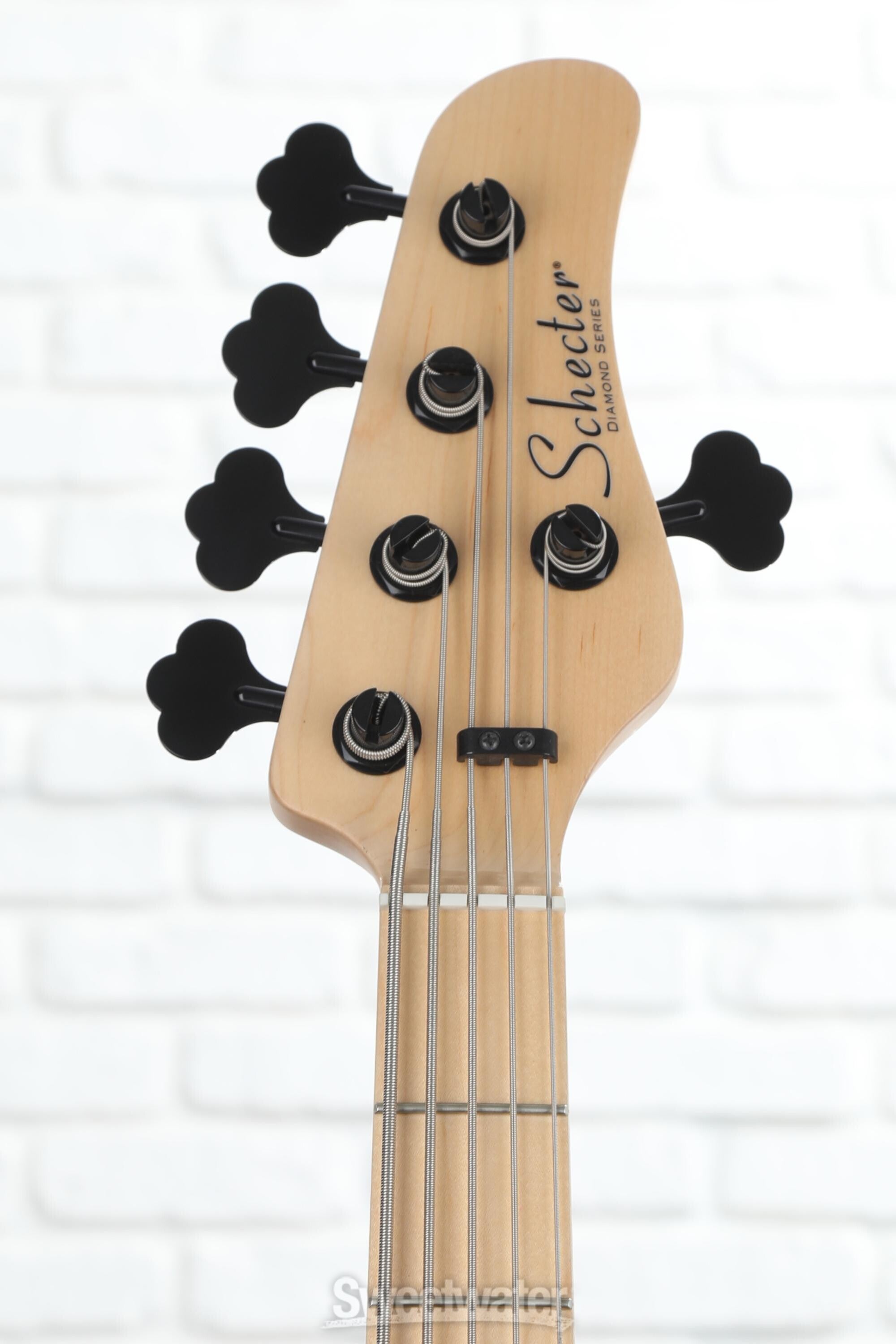 Schecter P-5 5-string Bass - 3-tone Sunburst | Sweetwater