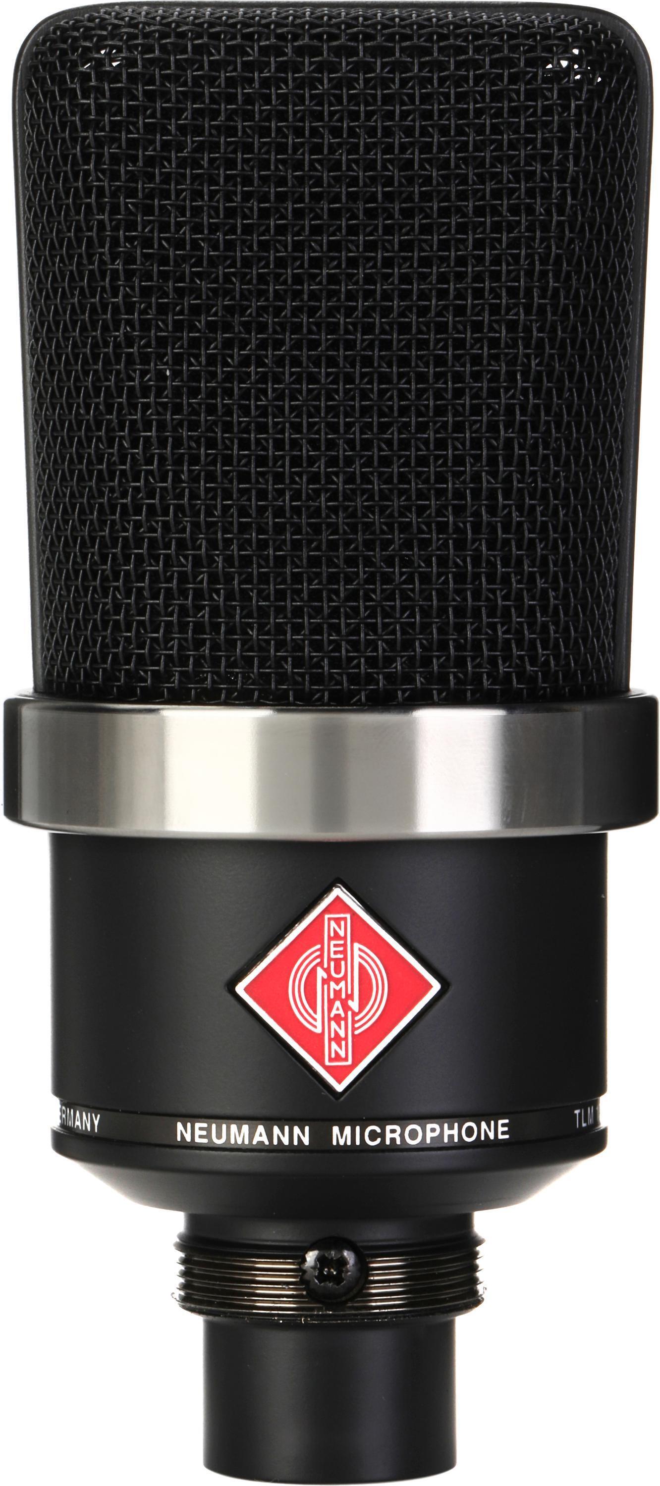 Neumann TLM 102 Large-diaphragm Condenser Microphone - Matte Black