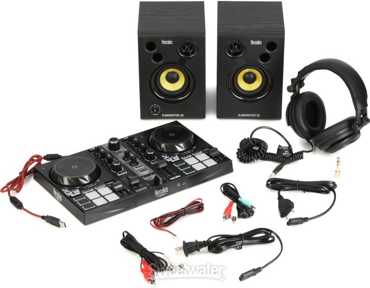 Hercules Inpulse 300 MK2 Complete DJ Equipment Bundle
