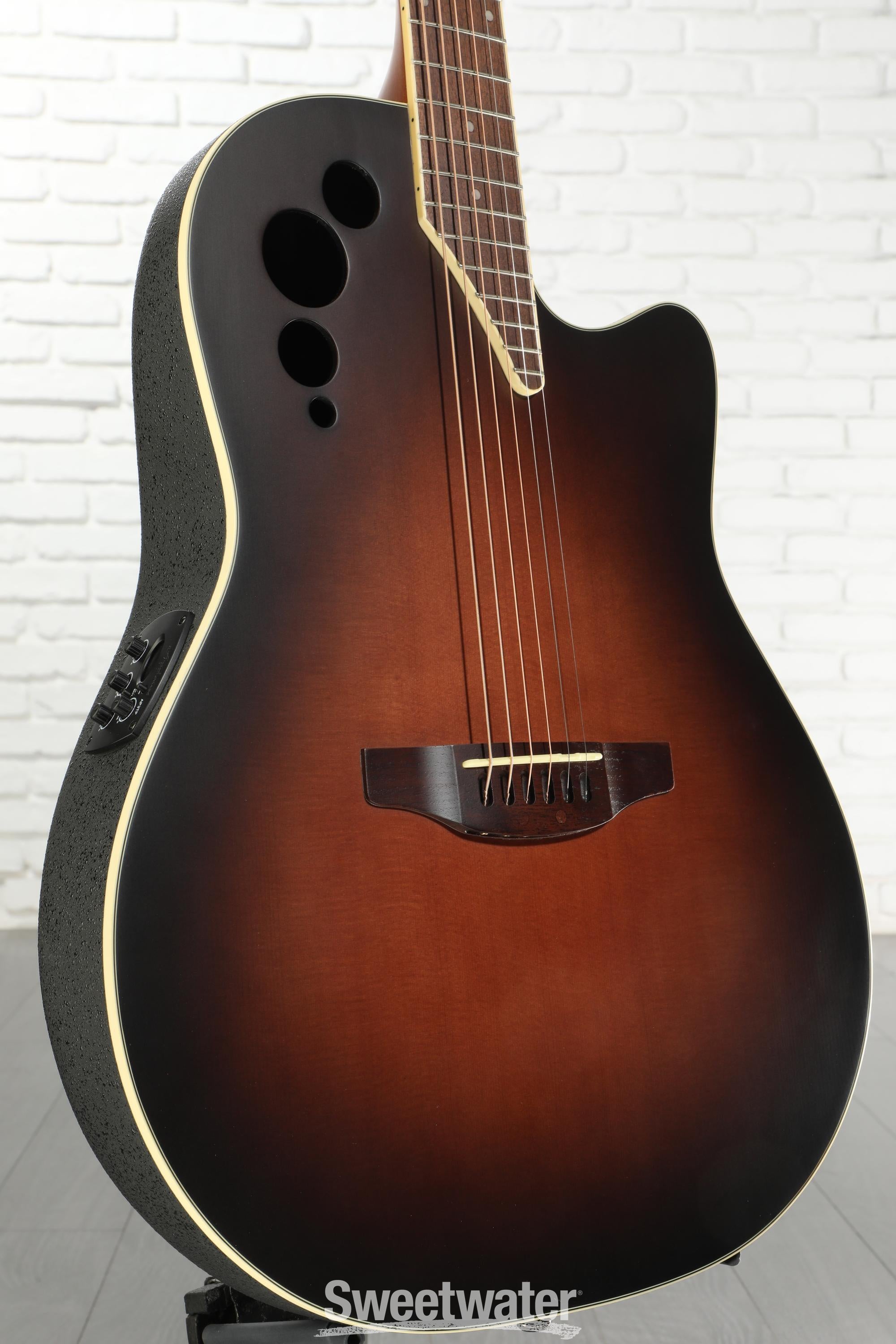 ギター OVATION ApplauseE-AcousticGuitar AE44-7S Ovation Applause AE44-7S Mid-depth Acoustic-electric Guitar