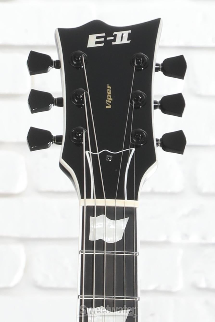 ESP E-II Viper Electric Guitar - Black | Sweetwater