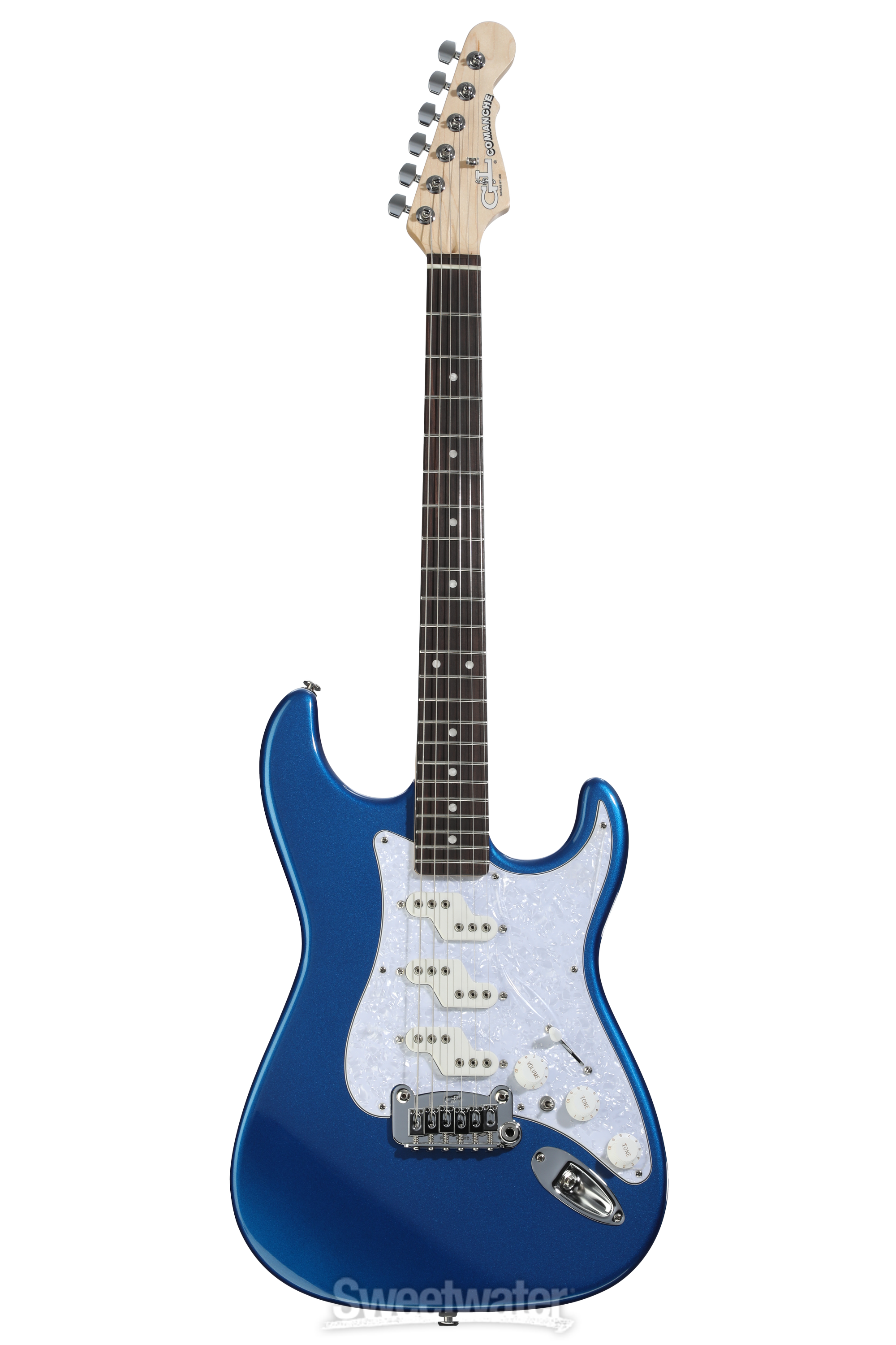 G&L Fullerton Deluxe Comanche Electric Guitar - Midnight