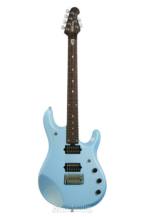 Ernie Ball Music Man JP6 - Sky Blue, All Rosewood Neck