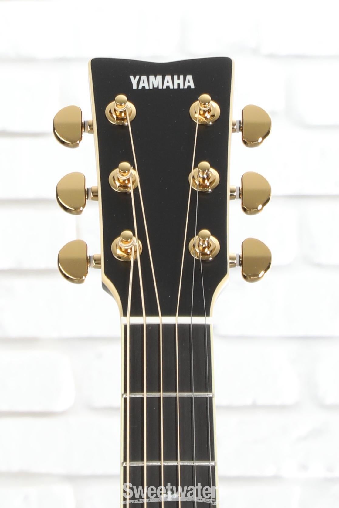 Yamaha LL16D ARE Original Jumbo Acoustic-electric Guitar - Black