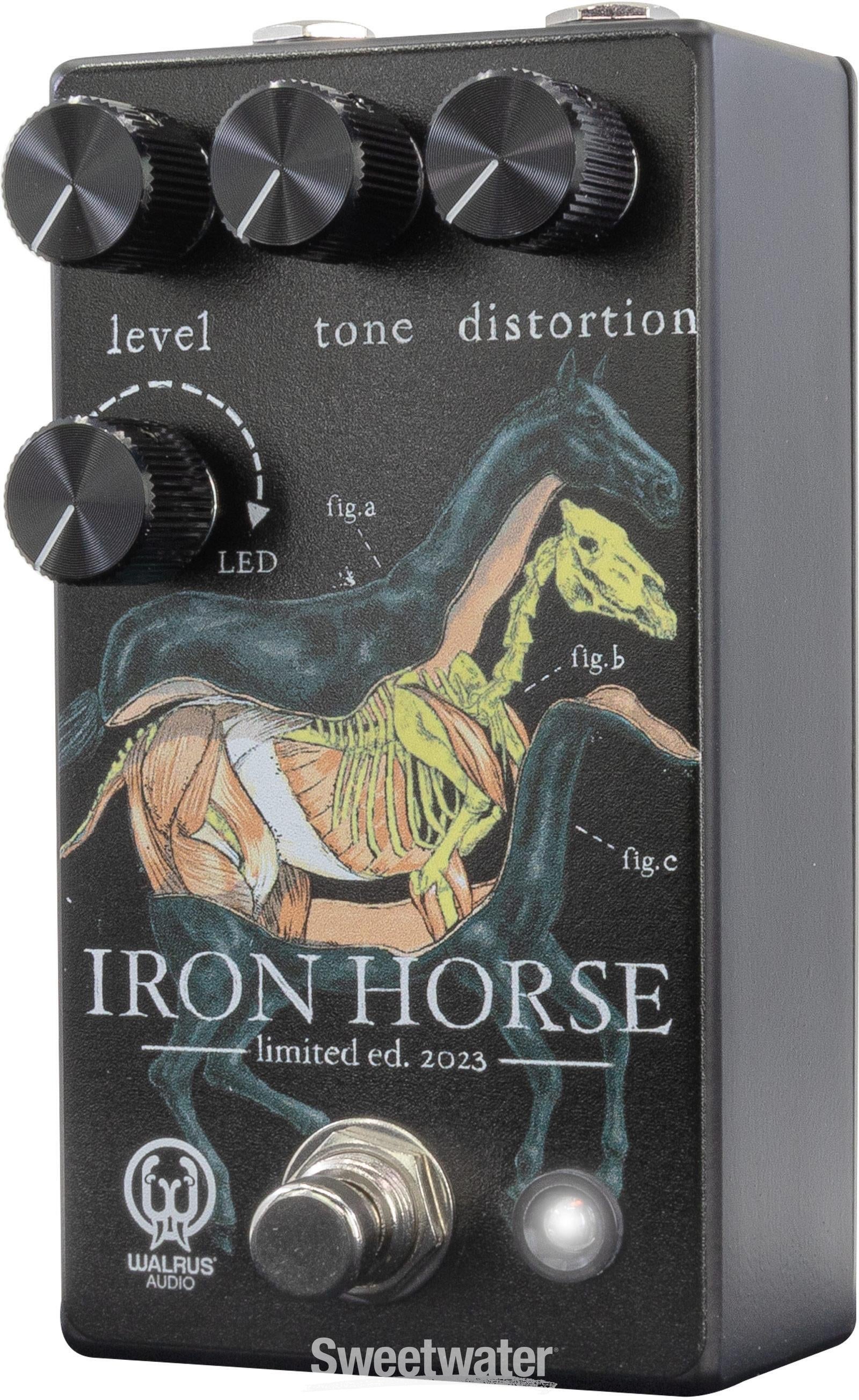 Walrus Audio Iron Horse LM308 V3 Distortion Pedal - Halloween 2023 Edition