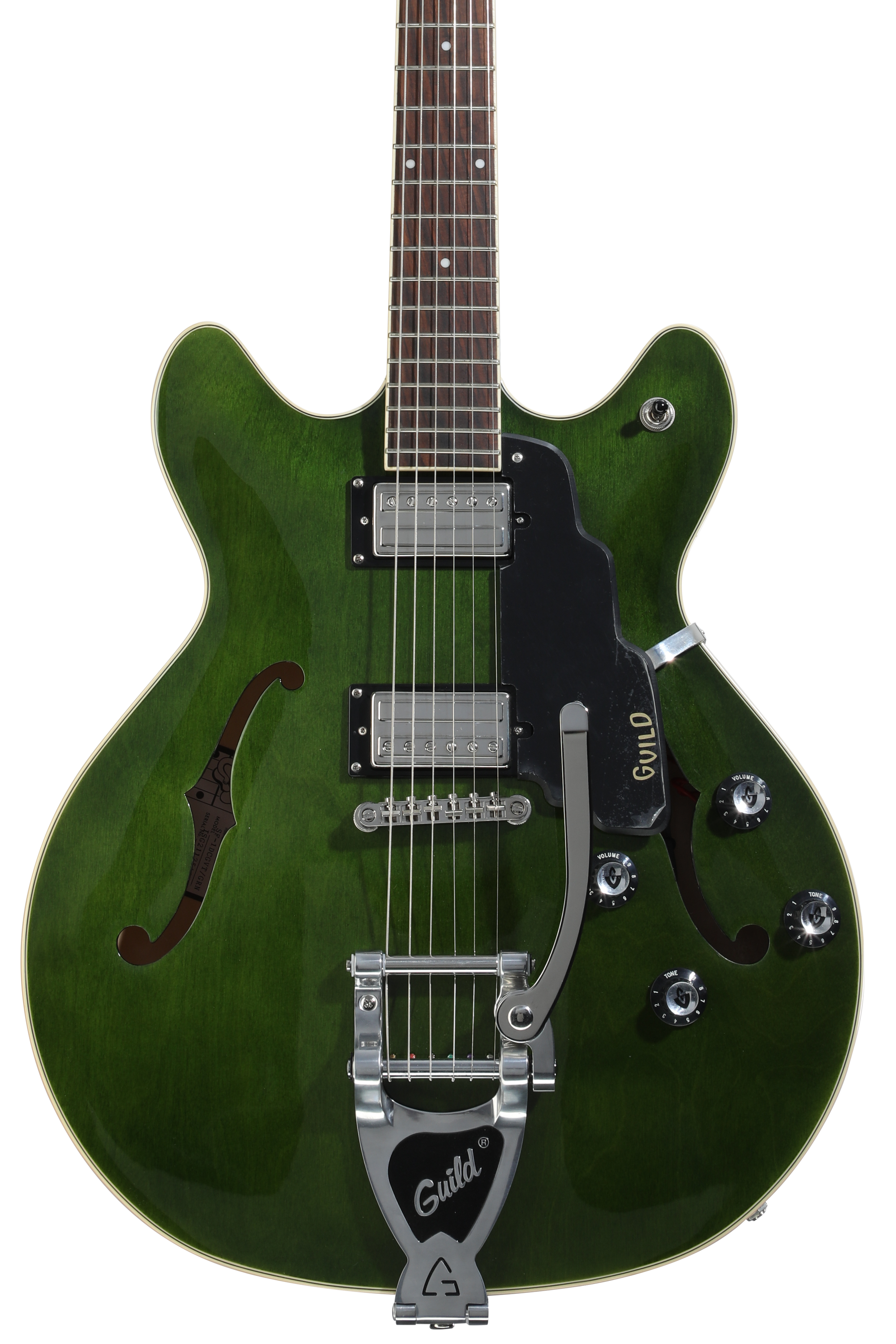 【ほぼ未使用】Guild STARFIRE I DC emerald green jpeg