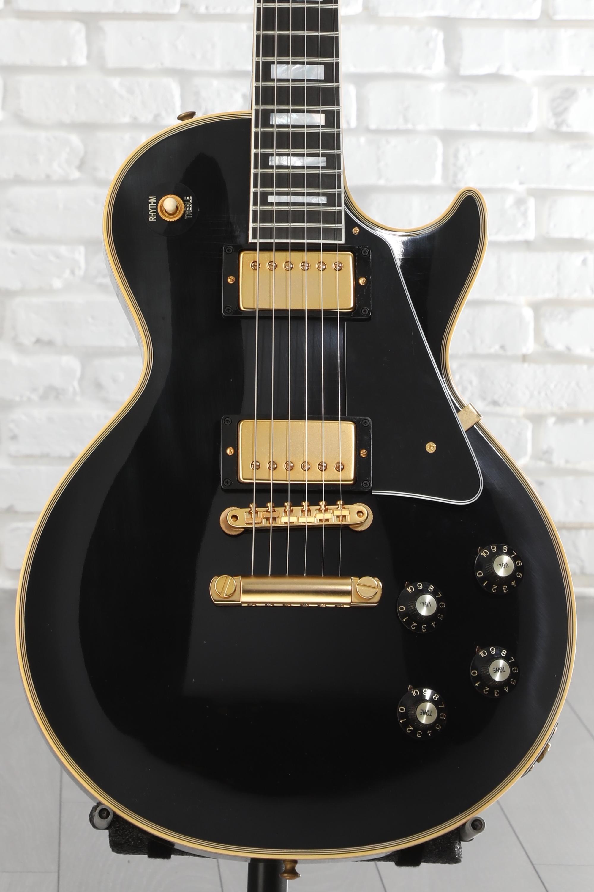 Gibson Custom 1968 Les Paul Custom Reissue Electric Guitar - Ebony