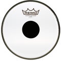 Photo of Remo Controlled Sound Clear Drumhead - 8-inch - with Black Dot