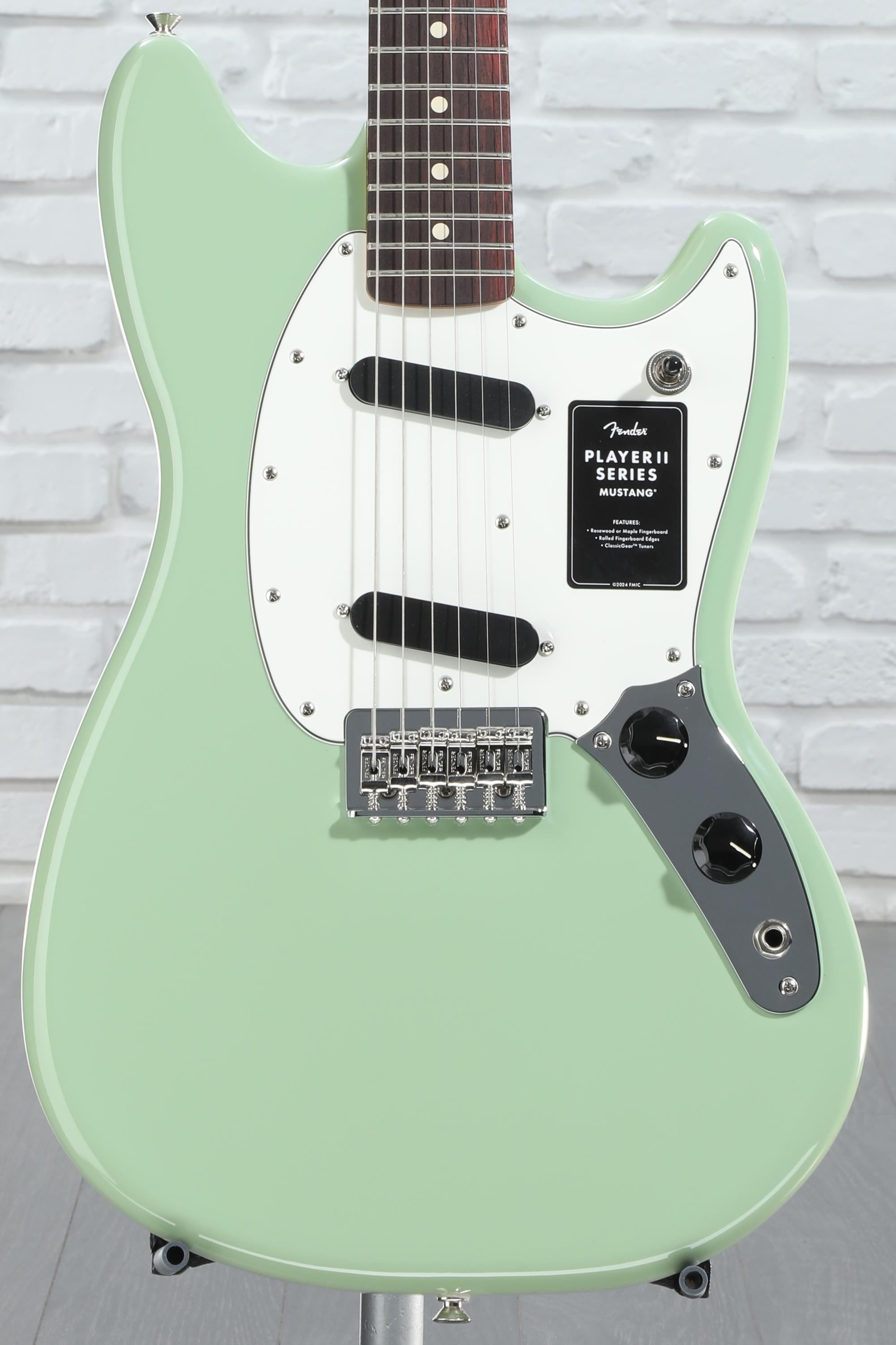 Fender Player II Mustang - Birch Green with Rosewood Fingerboard