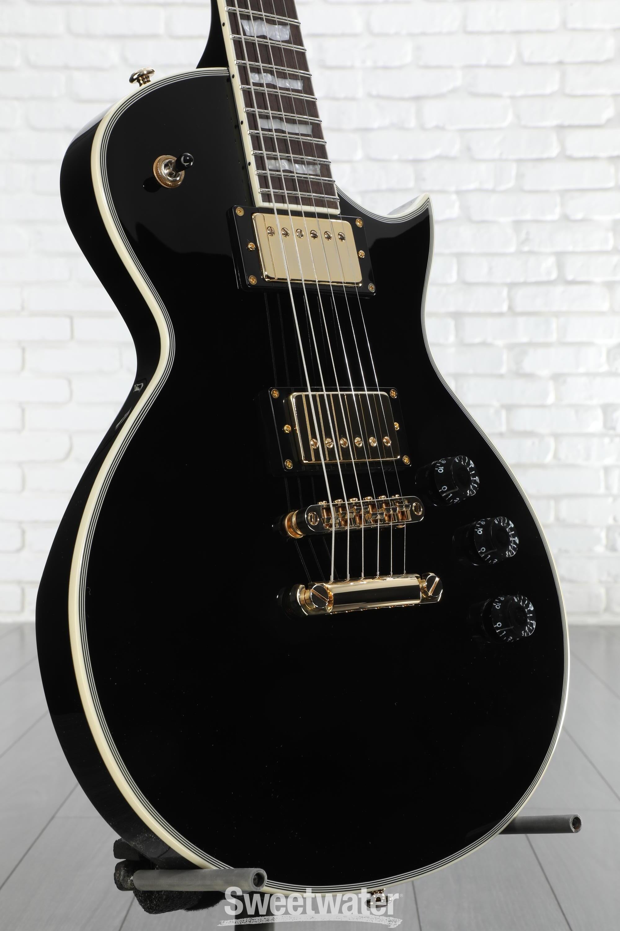 ESP LTD Eclipse EC-256 Electric Guitar - Black | Sweetwater