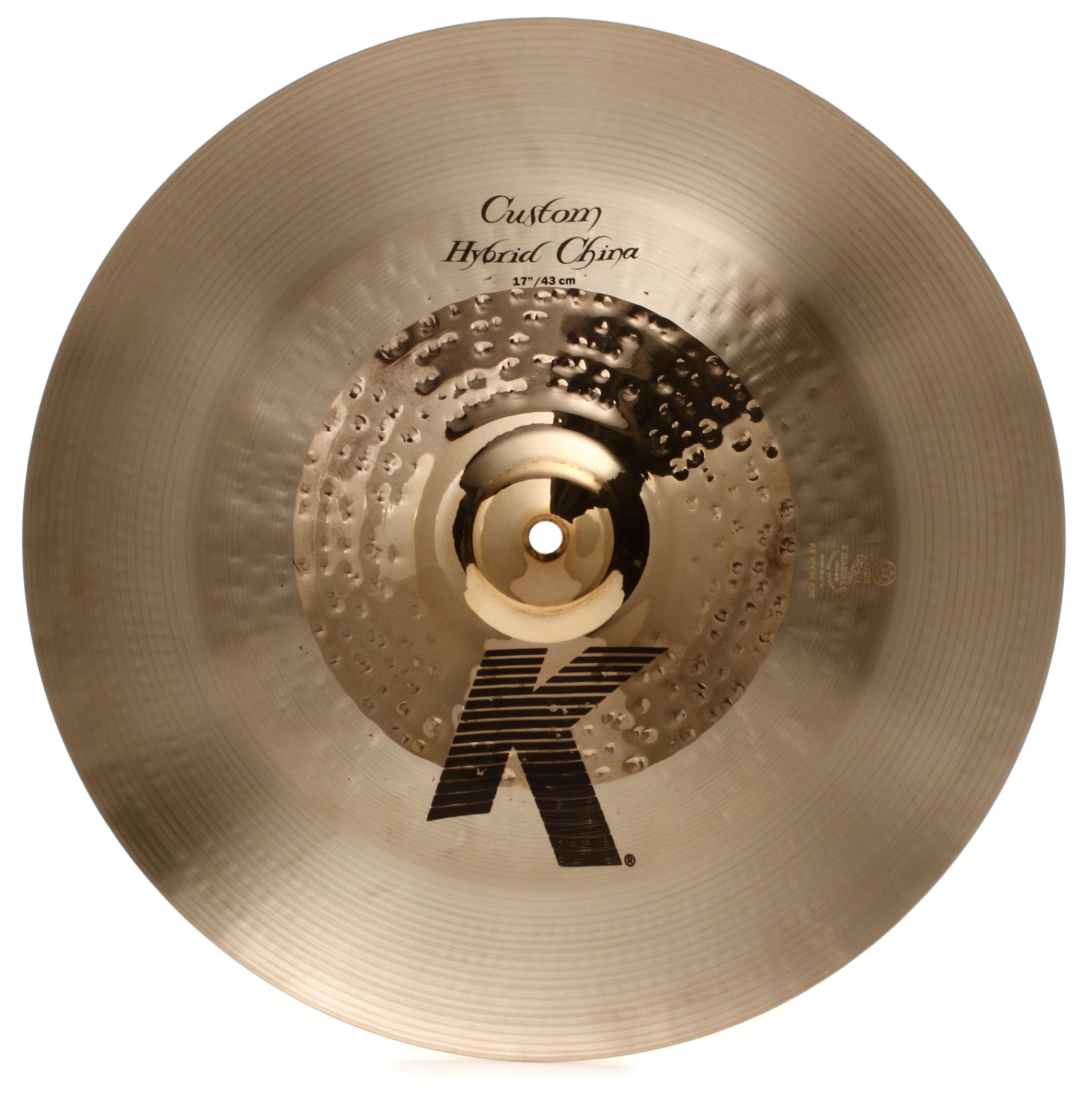 Zildjian 17 inch K Custom Hybrid China Cymbal | Sweetwater