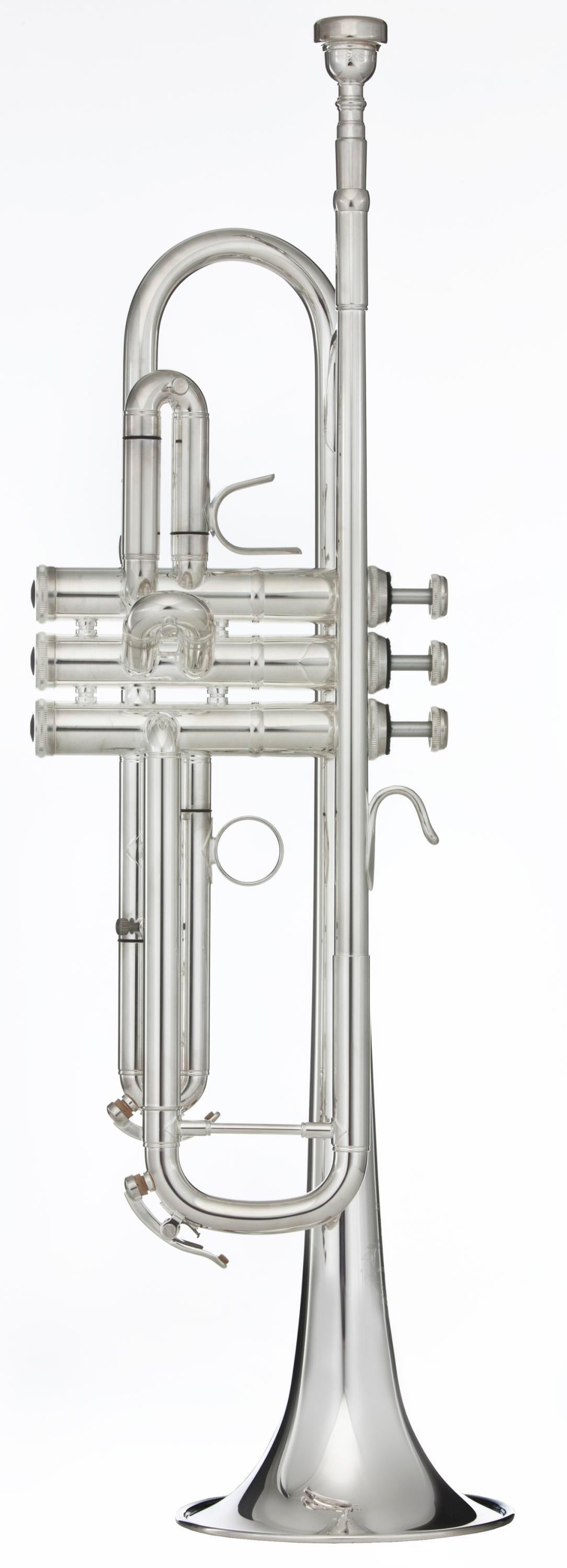 B&S 3137 Challenger II Professional Bb Trumpet - Reverse Leadpipe - Silver  Plated | Sweetwater