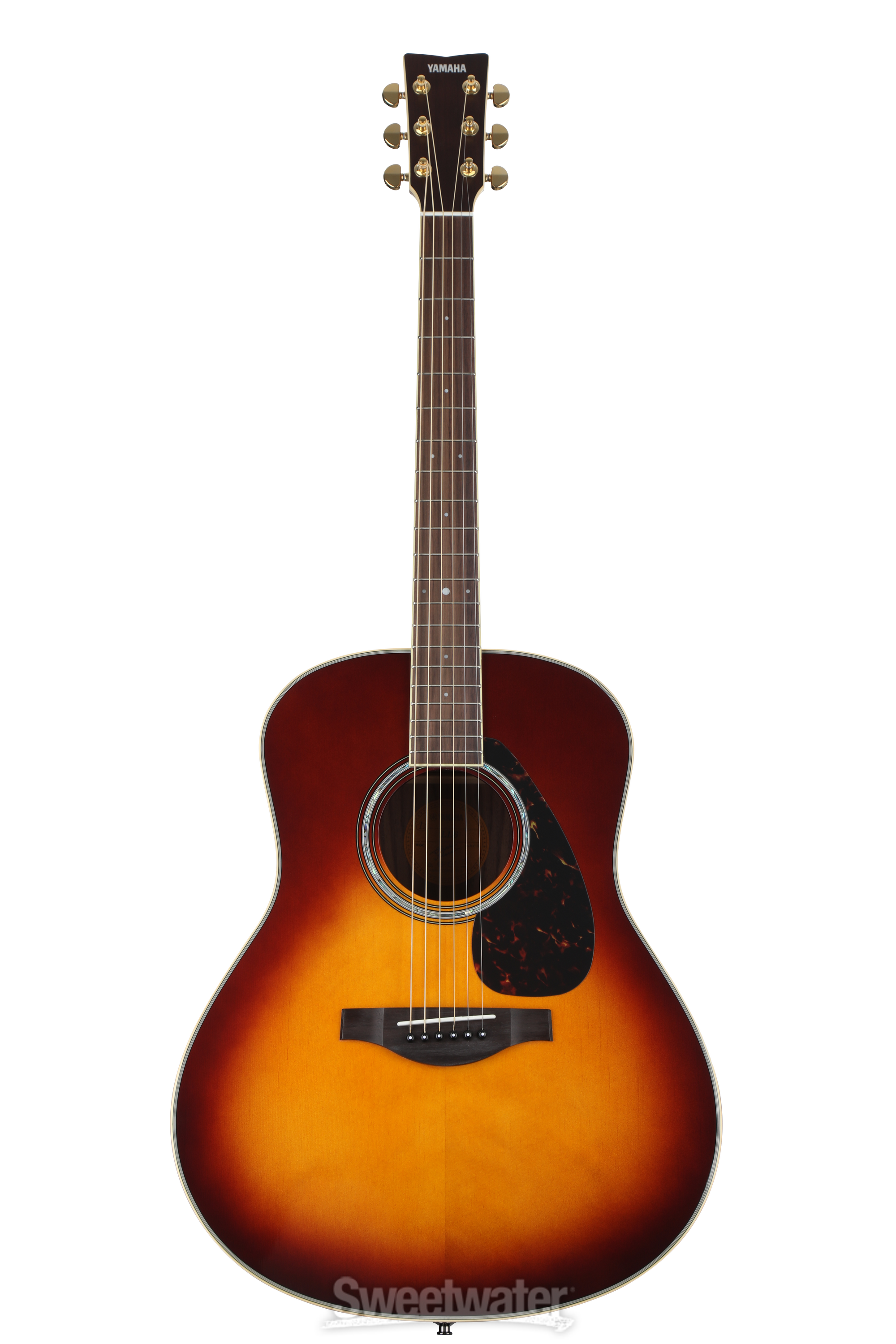 YAMAHA LL6 ARE BS Yamaha LL6 ARE Original Jumbo Acoustic Guitar - Brown