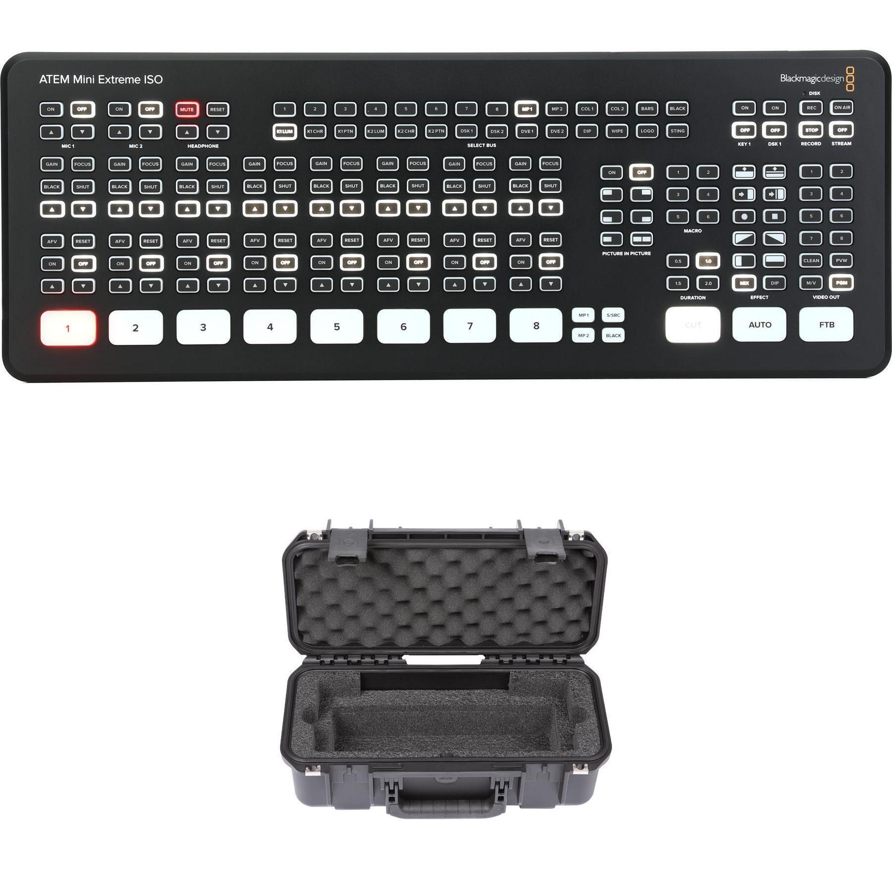 Blackmagic Design ATEM Mini Extreme ISO Video Production Studio 