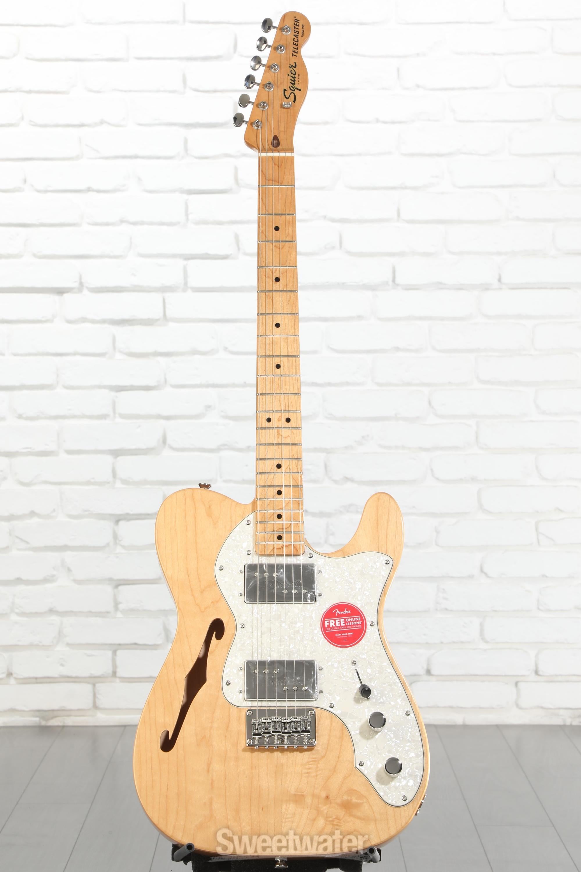 Squier Classic Vibe '70s Telecaster Thinline - Natural | Sweetwater