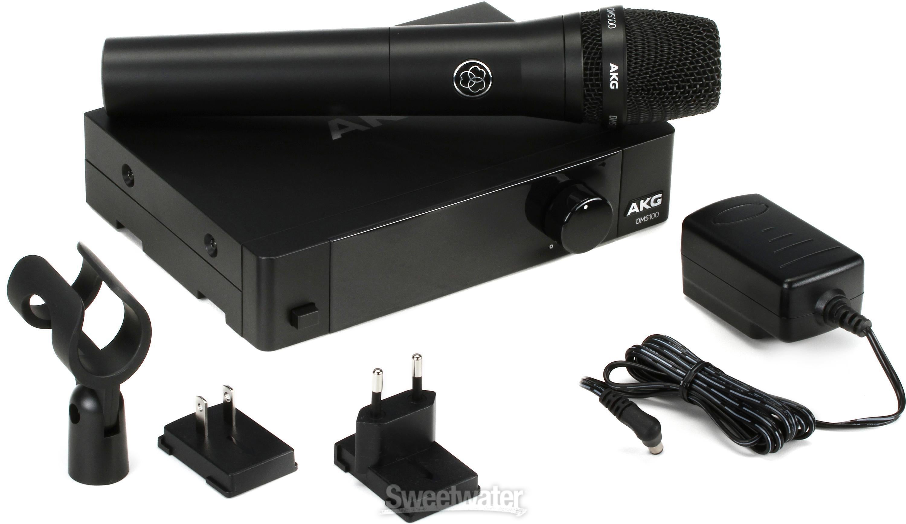 AKG DMS100 Digital Wireless Handheld Microphone System | Sweetwater