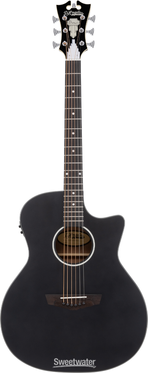 D'Angelico Premier Gramercy LS Acoustic-electric Guitar - Matte Black