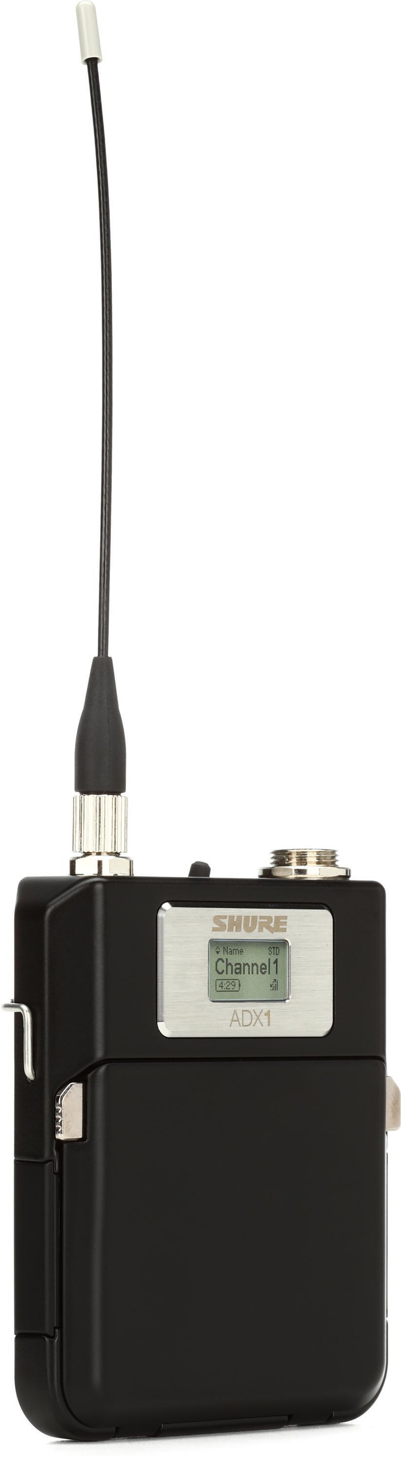 Shure ADX2/B87A Wireless Handheld Microphone Transmitter | Sweetwater