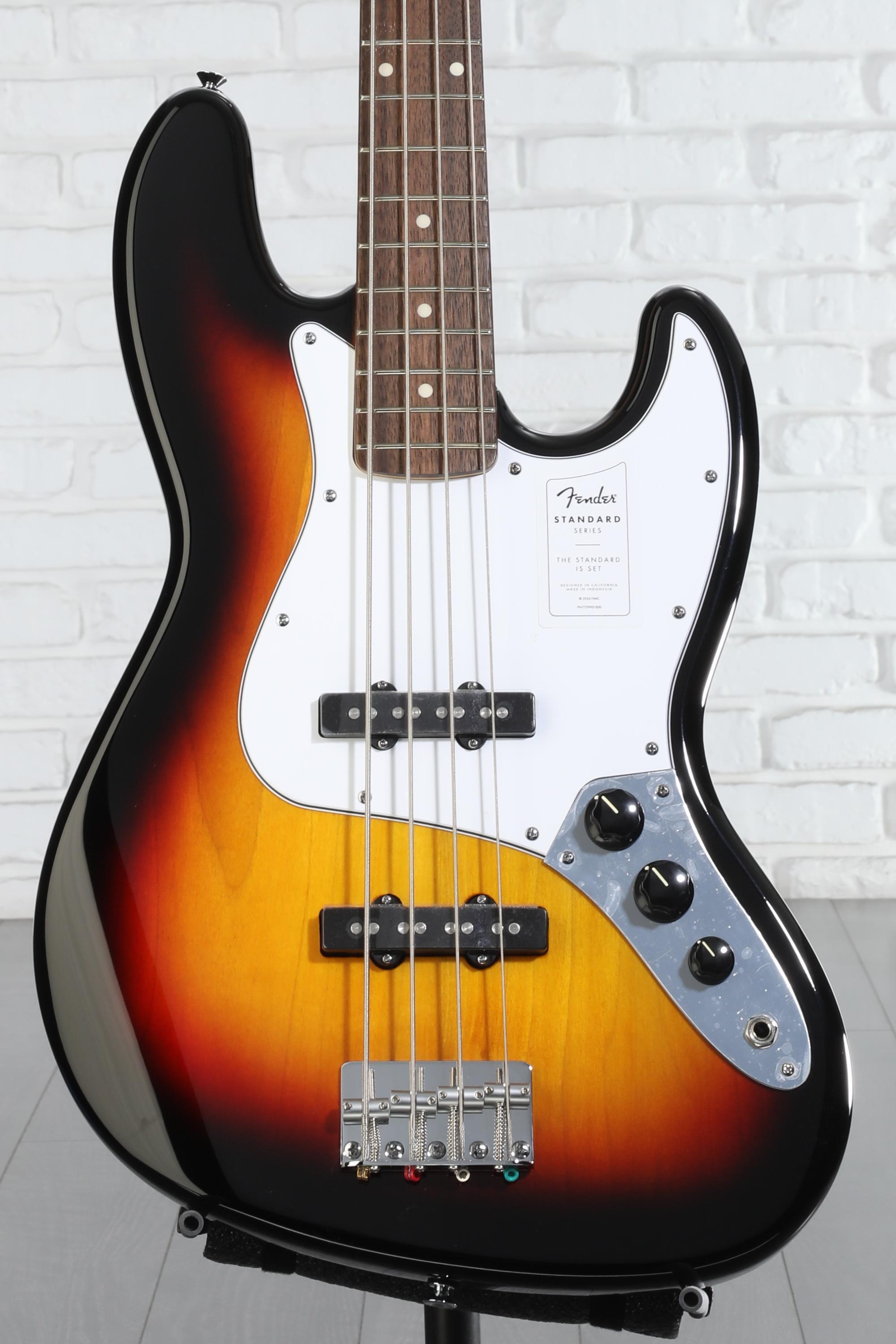 Fender Standard Jazz Bass - 3-color Sunburst, Laurel Fingerboard