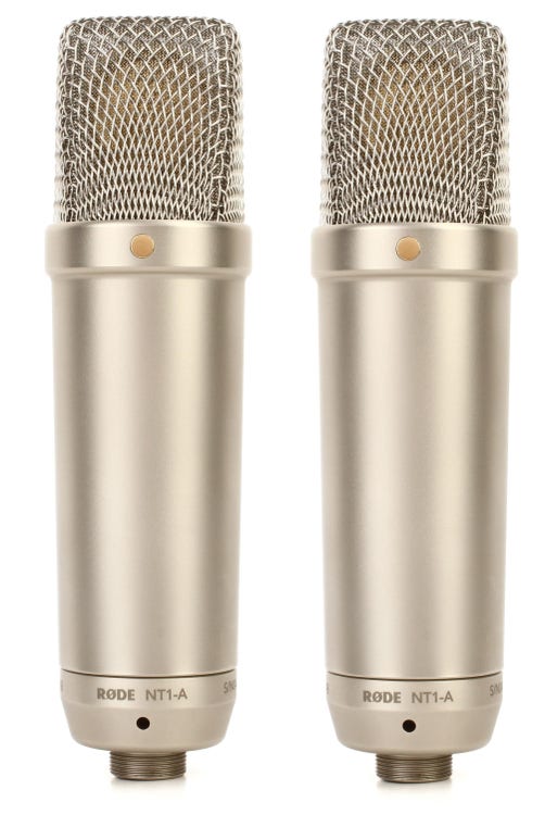  Rode NT1-A-MP Stereo Studio Vocal Cardioid Condenser Microphone  : Musical Instruments
