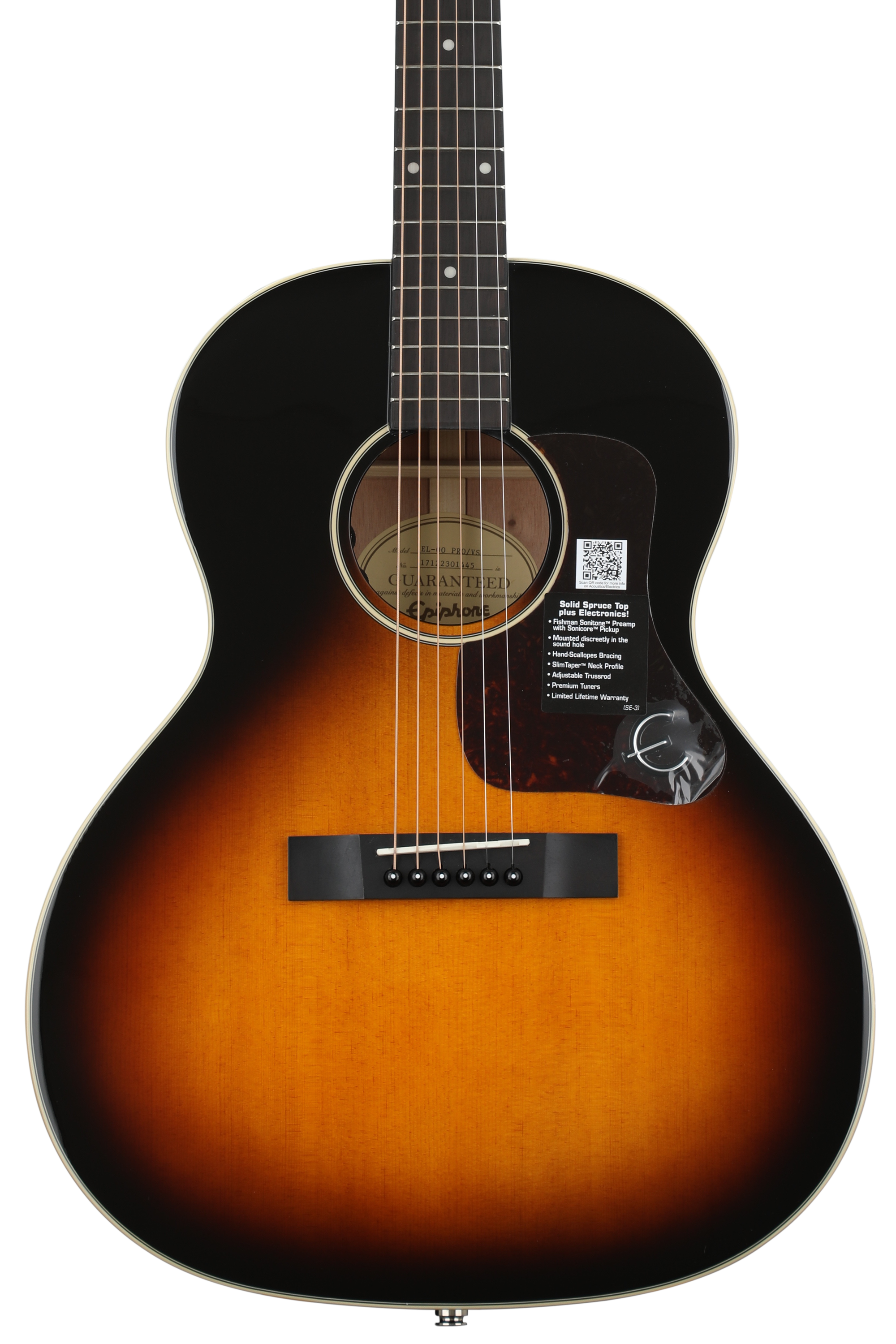 Epiphone EL-OO PRO エレアコサンバースト Epiphone L-00 Studio Acoustic-Electric Guitar - Vintage